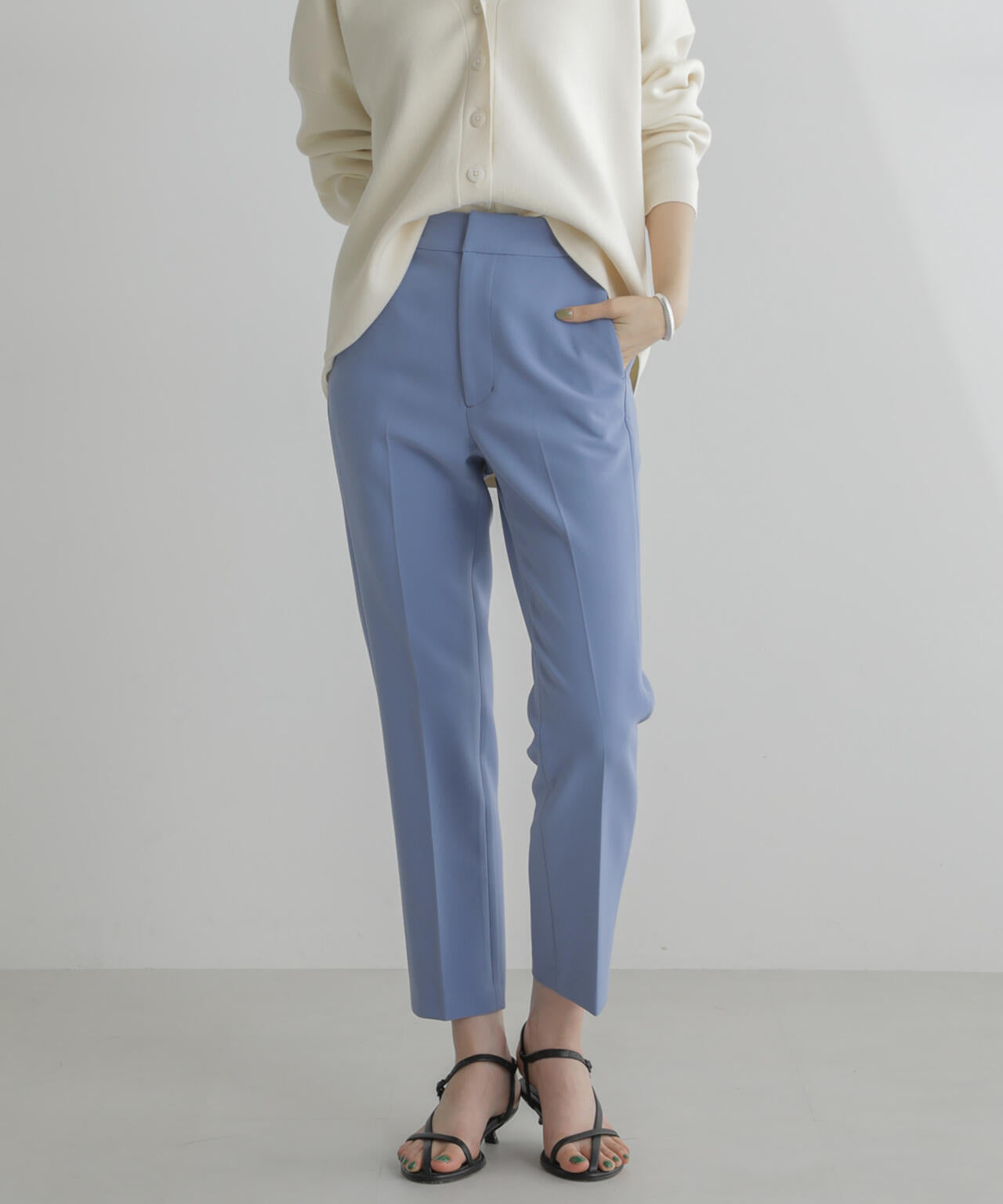 スリムテーパードパンツ 6694127306