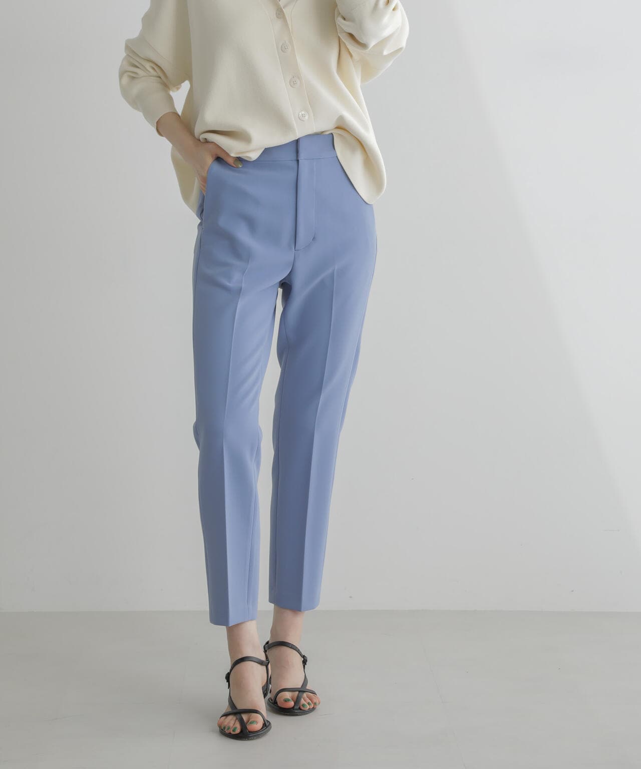 スリムテーパードパンツ 6694127306