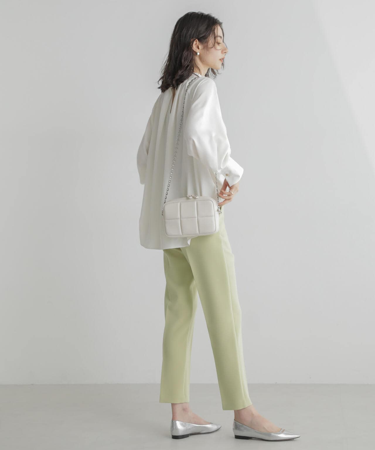 スリムテーパードパンツ 6694127306