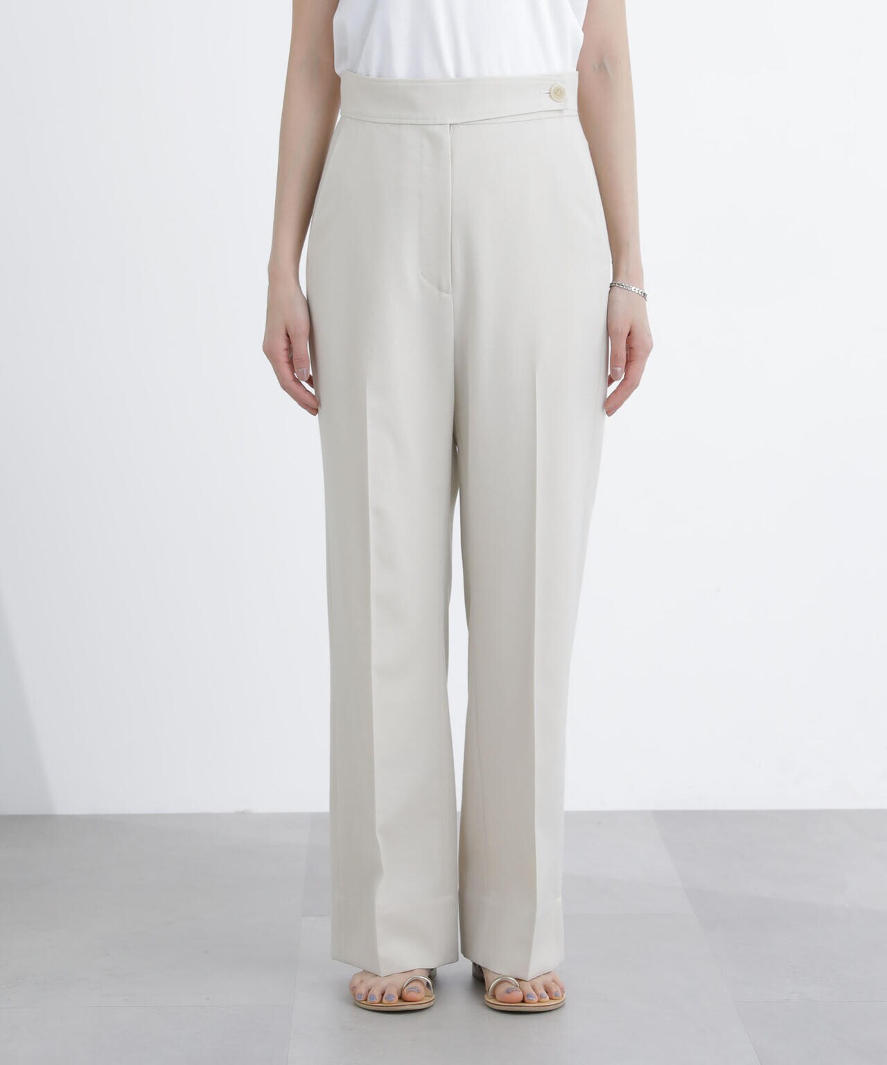 サイドボタンワイドパンツ(セットアップ対応) 6694127307