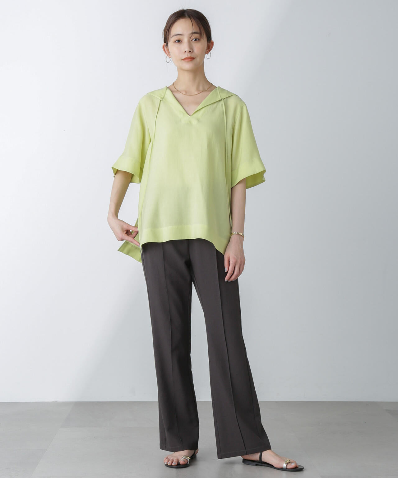 バックスリットトラックパンツ 6694127313