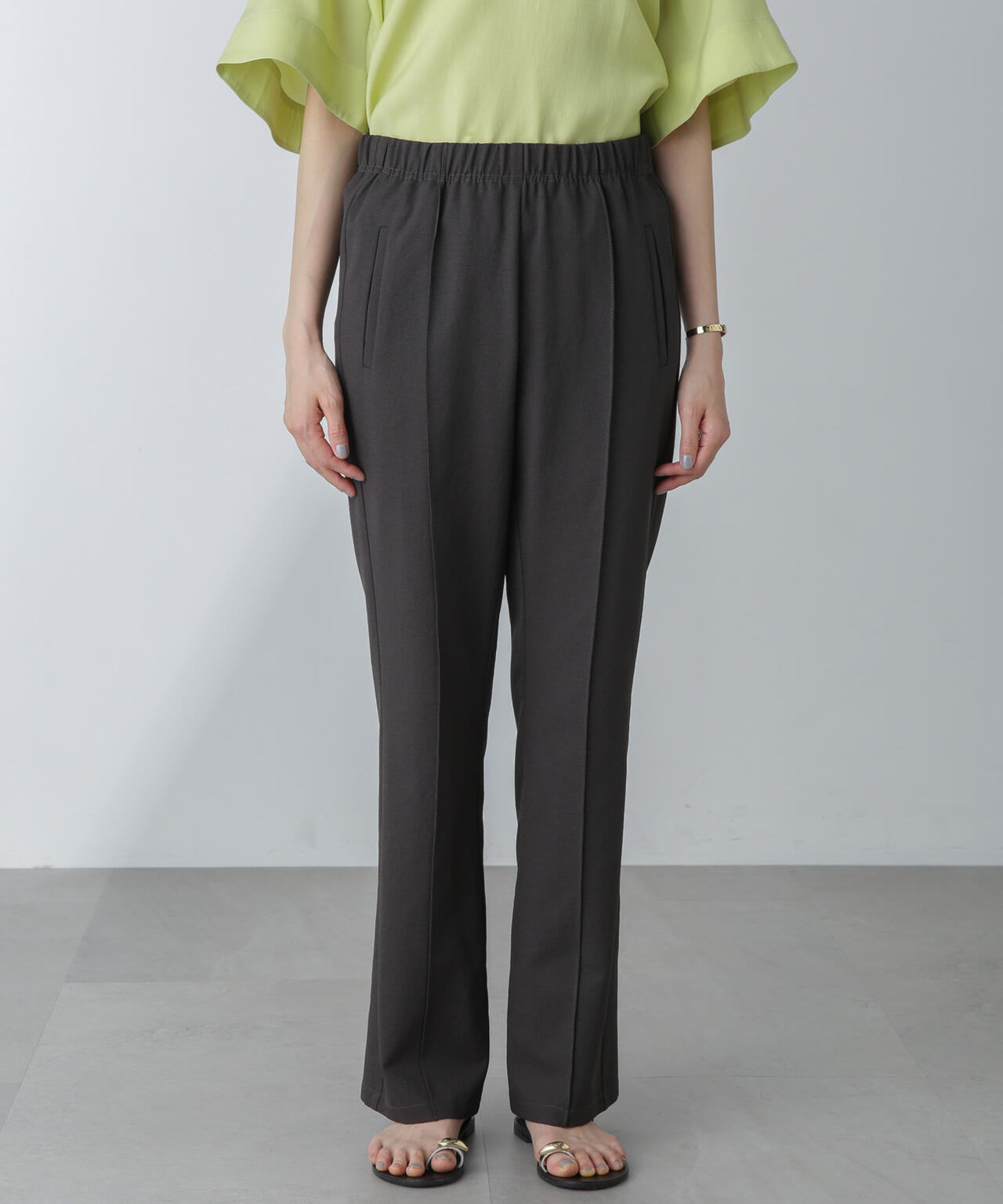 バックスリットトラックパンツ 6694127313