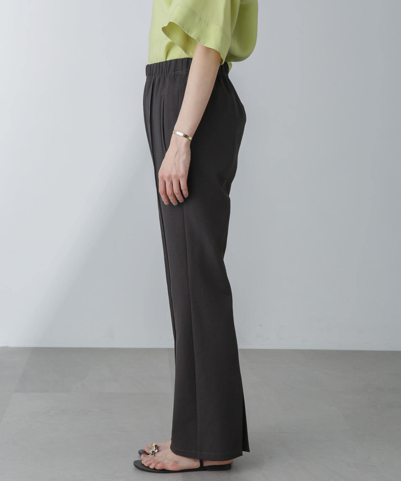 バックスリットトラックパンツ 6694127313