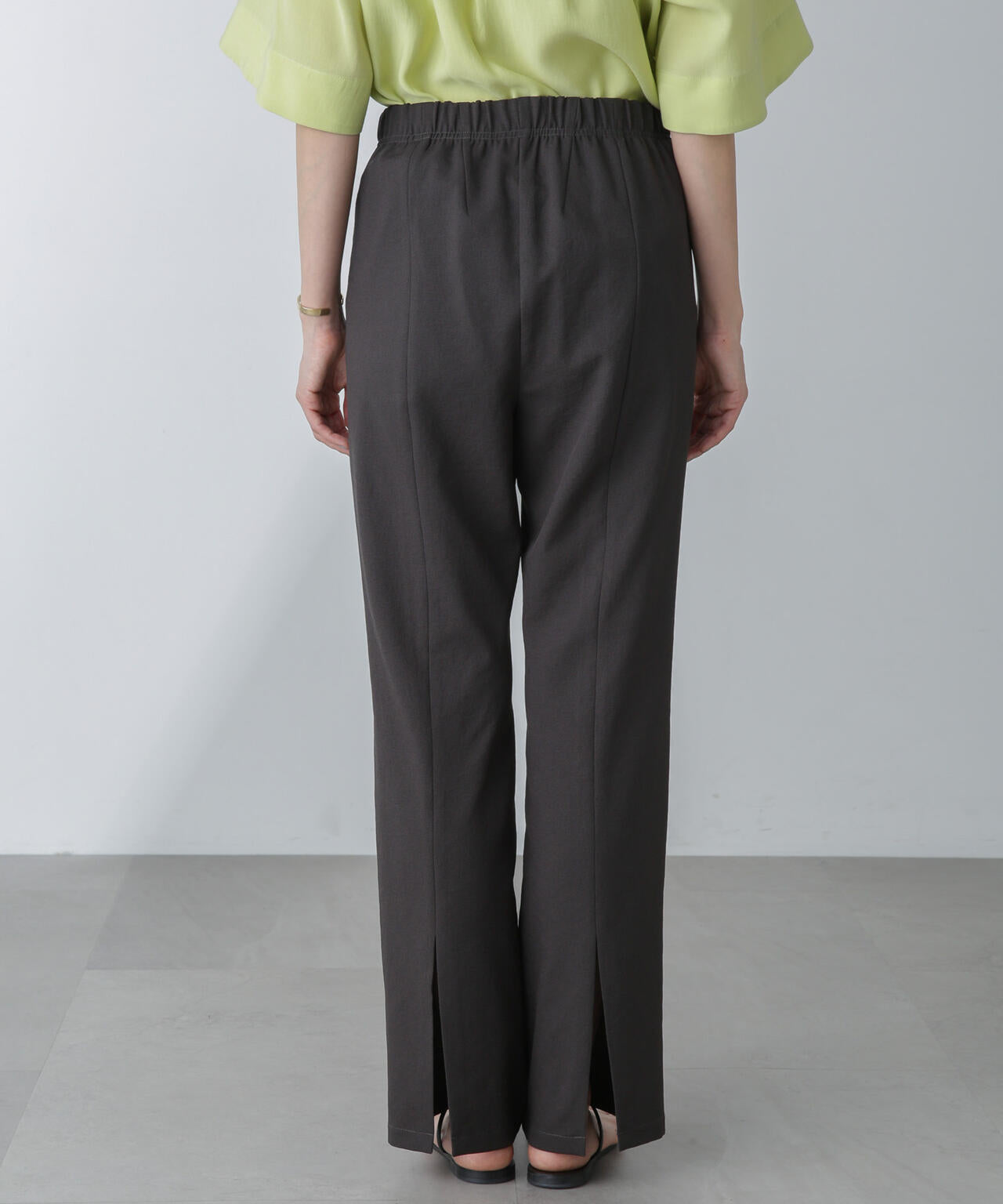 バックスリットトラックパンツ 6694127313