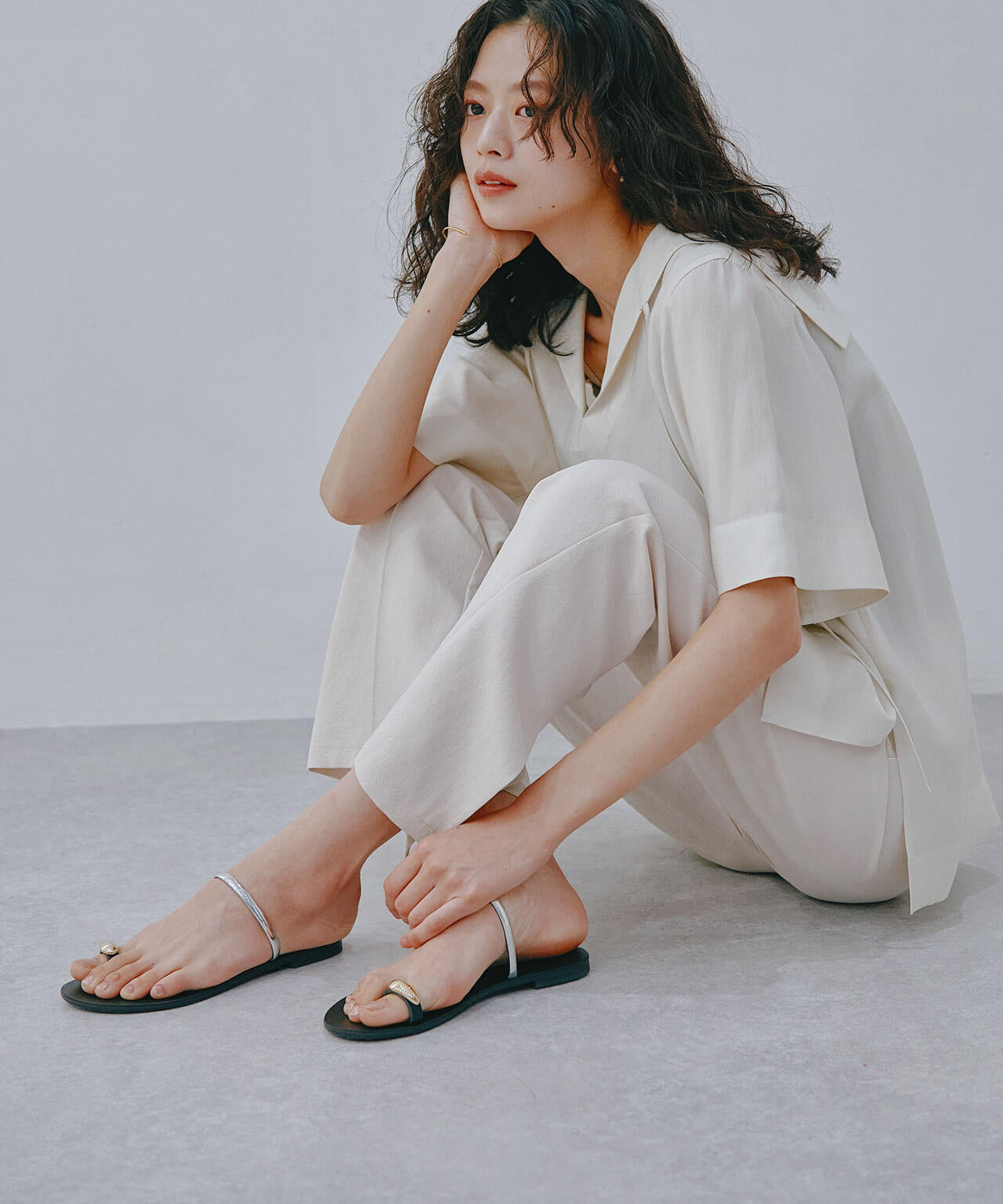 バックスリットトラックパンツ 6694127313