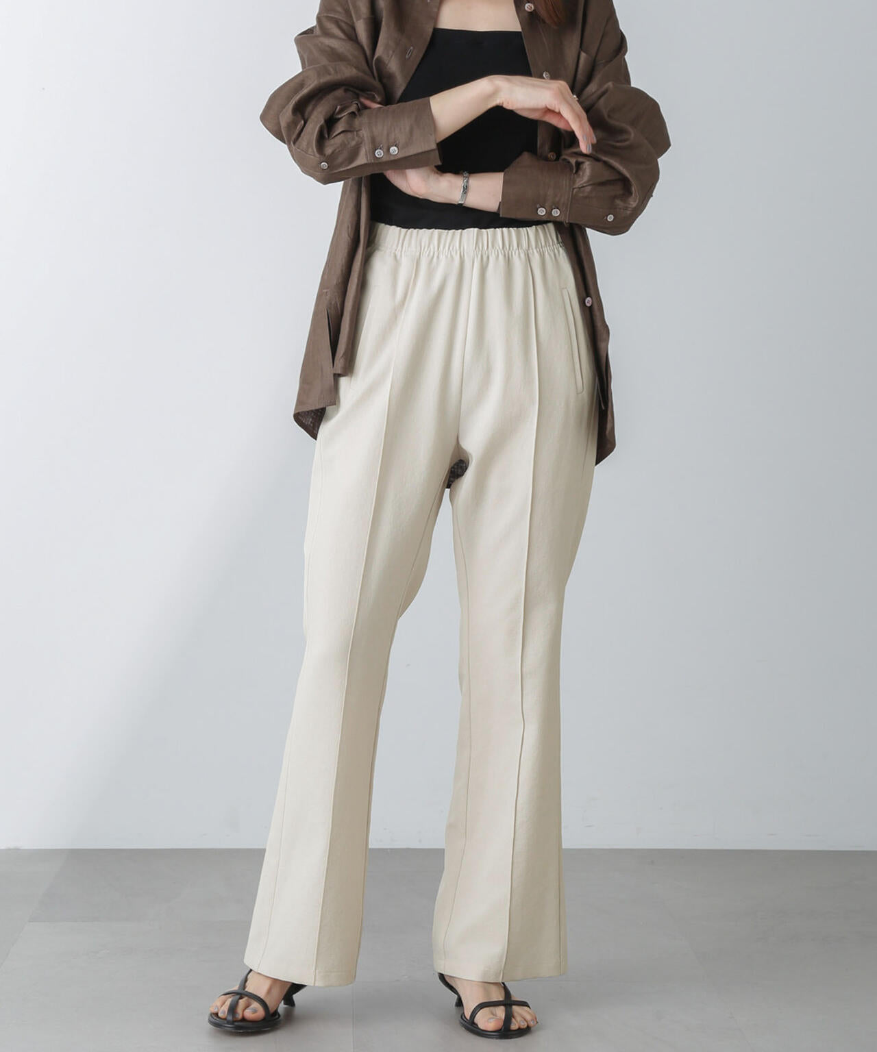 バックスリットトラックパンツ 6694127313