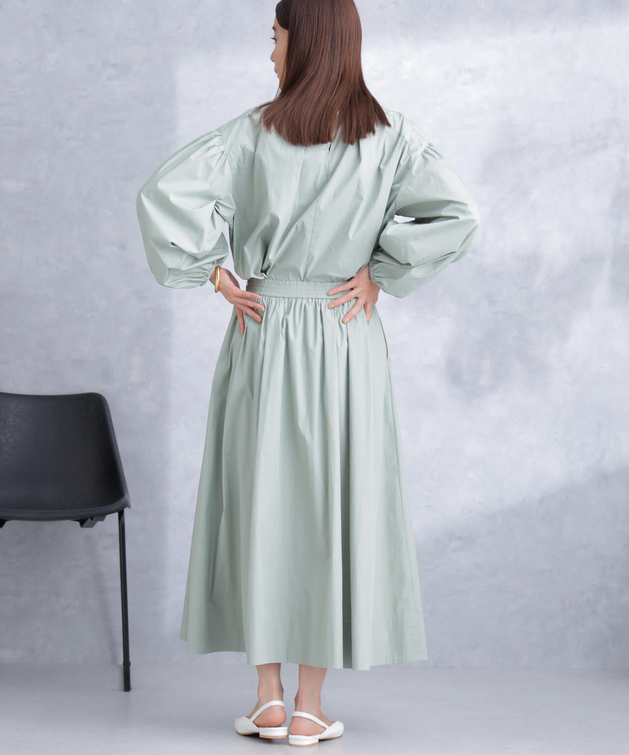 ランダムタックタフタスカート(セットアップ可) 6694130305