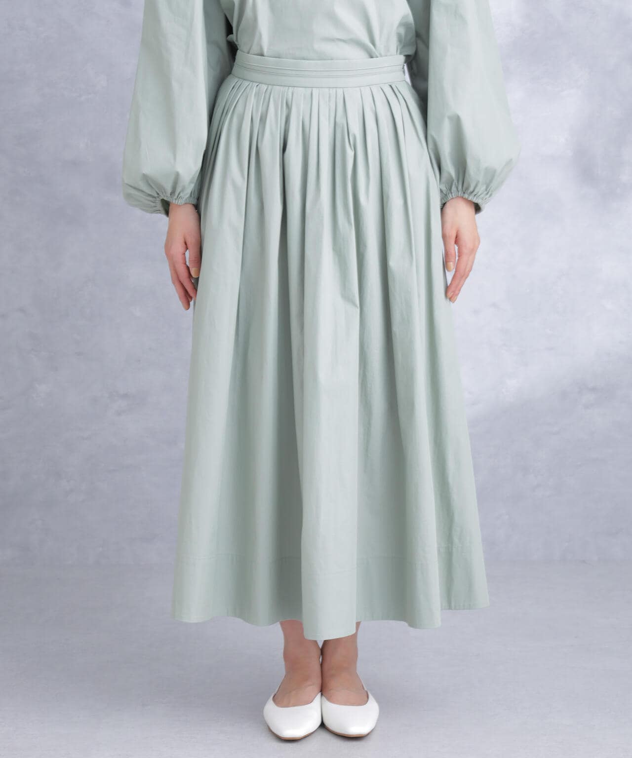 ランダムタックタフタスカート(セットアップ可) 6694130305