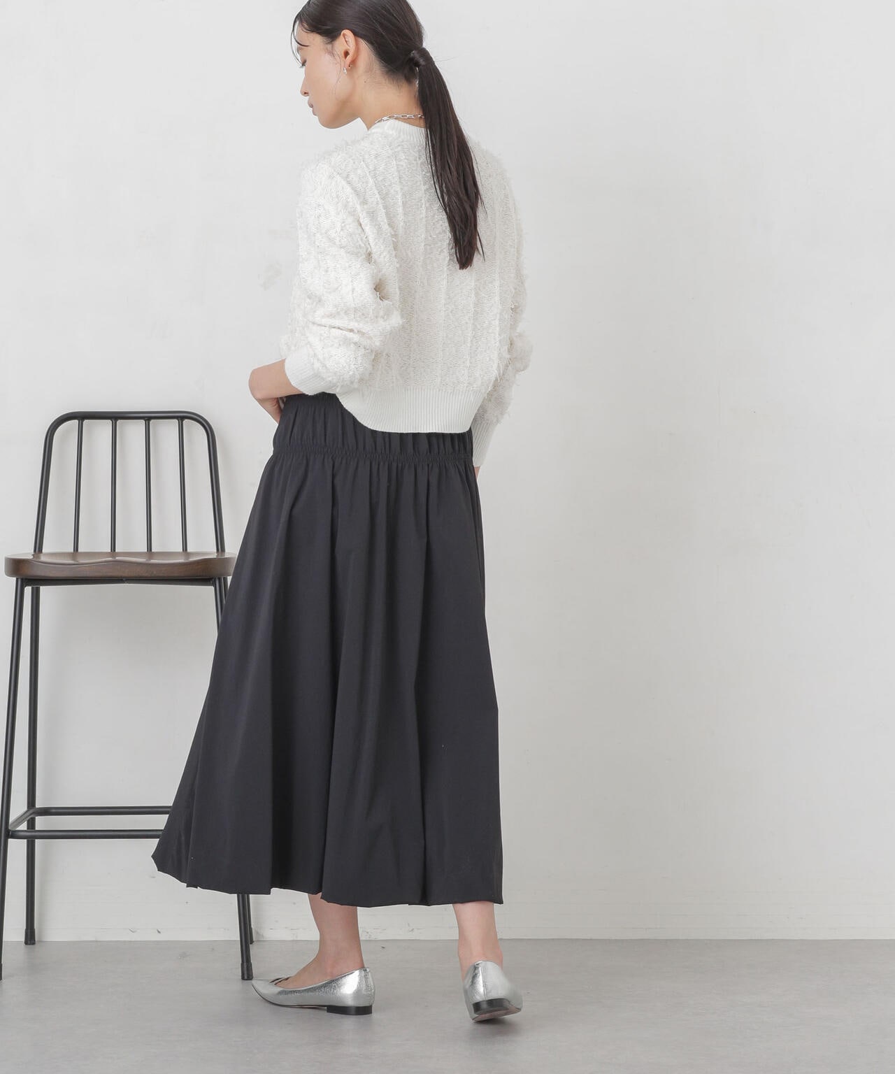 シャーリングギャザーバルーンスカート 6694130309
