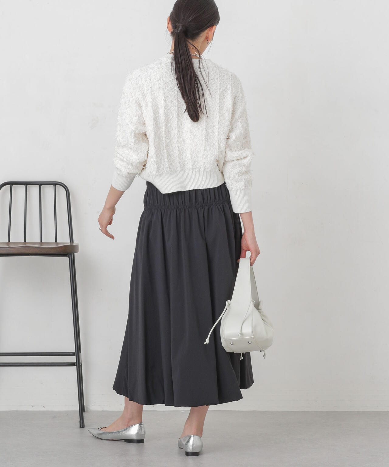 シャーリングギャザーバルーンスカート 6694130309