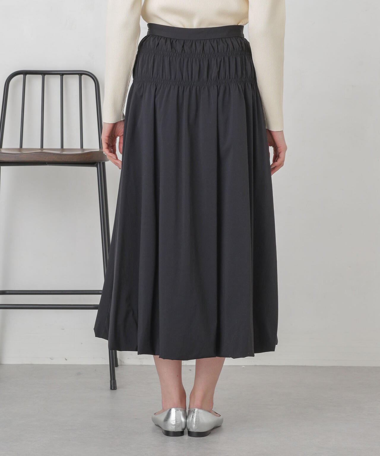 シャーリングギャザーバルーンスカート 6694130309