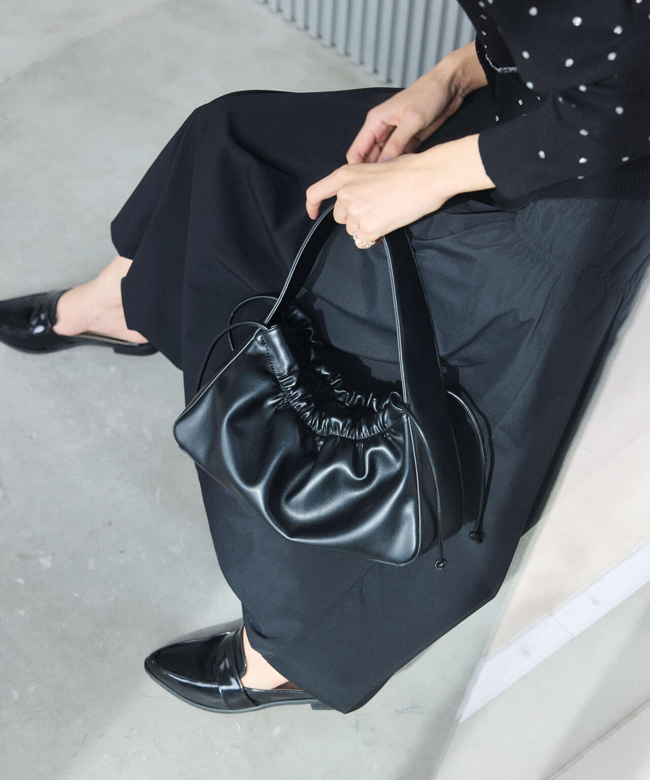 シャーリングギャザーバルーンスカート 6694130309