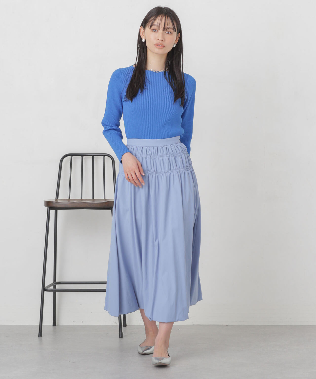 シャーリングギャザーバルーンスカート 6694130309