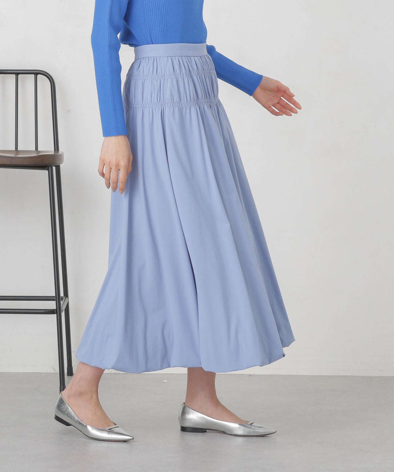 シャーリングギャザーバルーンスカート 6694130309