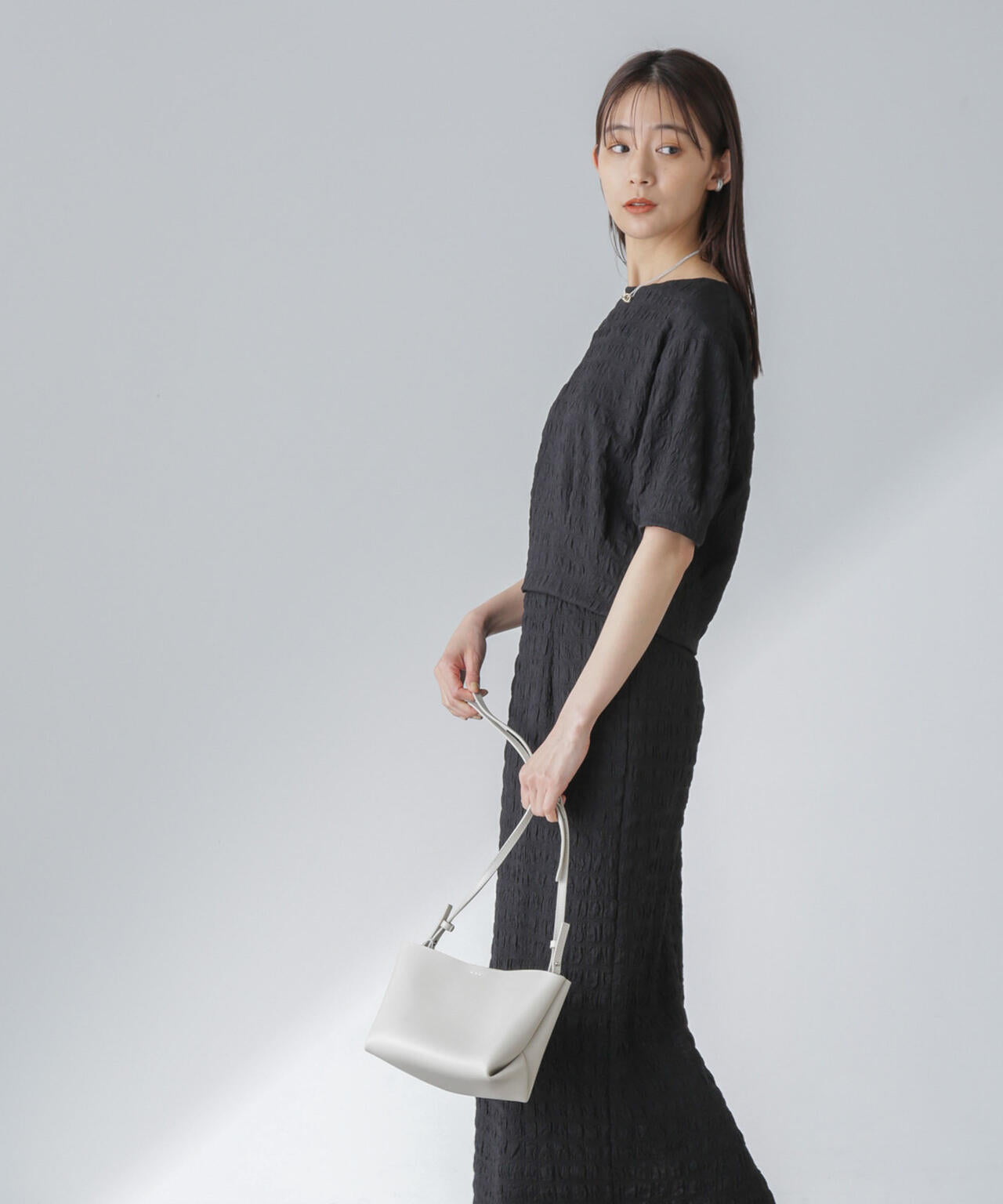 フクレシャーリングタイトスカート(セットアップ可) 6694130312