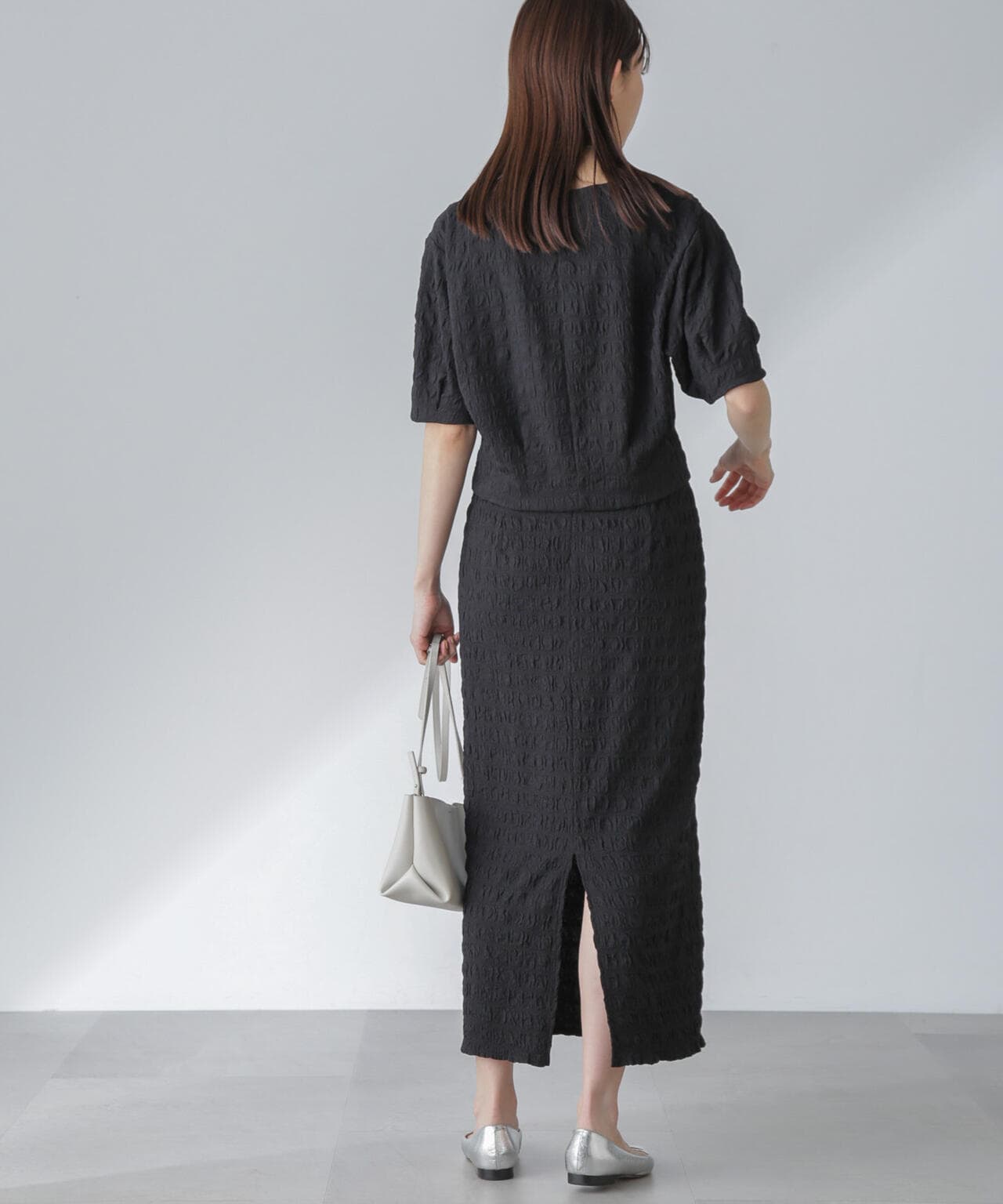 フクレシャーリングタイトスカート(セットアップ可) 6694130312