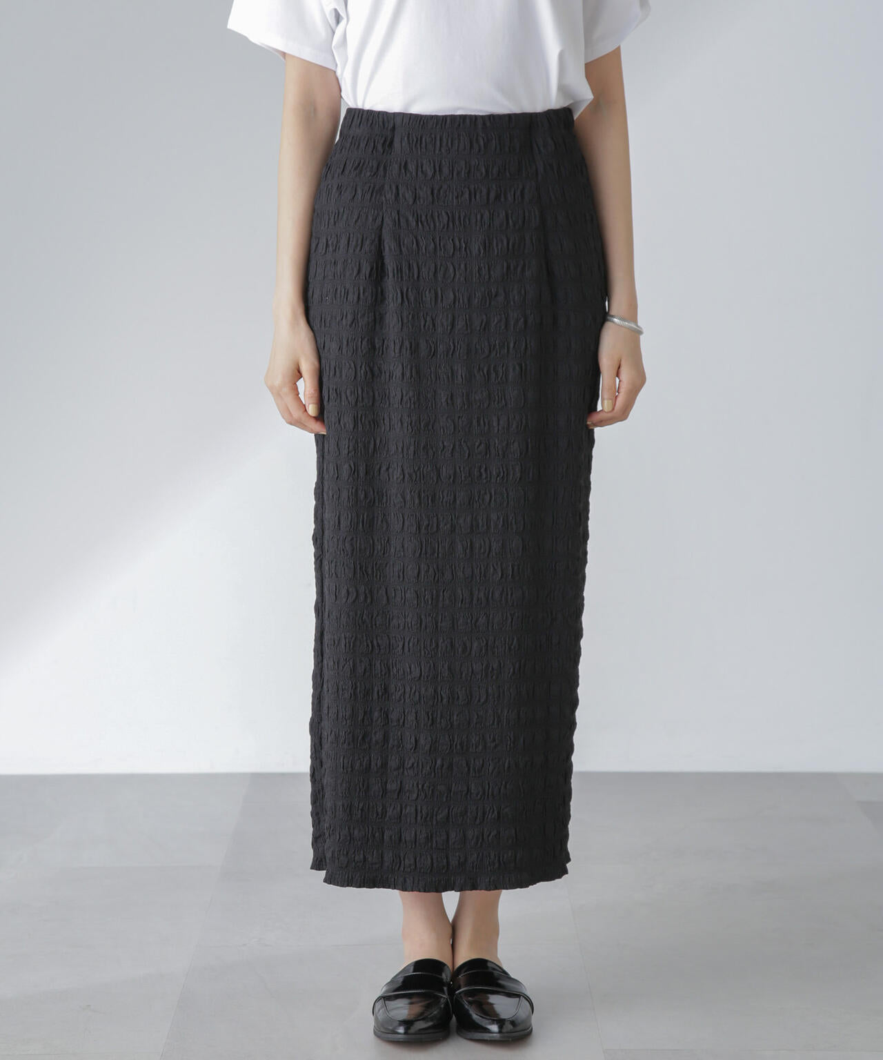 フクレシャーリングタイトスカート(セットアップ可) 6694130312