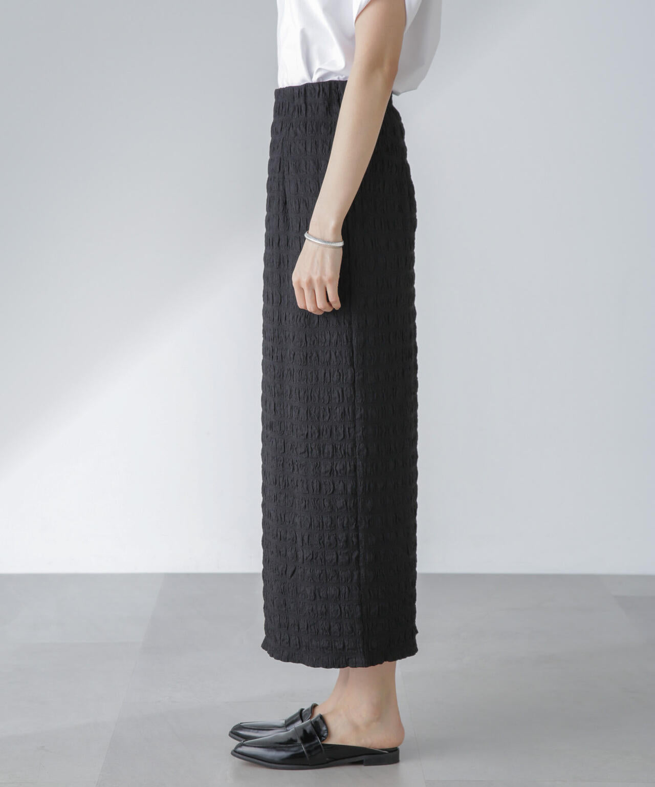 フクレシャーリングタイトスカート(セットアップ可) 6694130312