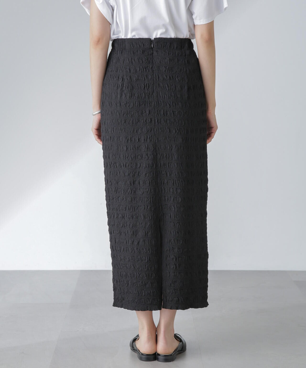 フクレシャーリングタイトスカート(セットアップ可) 6694130312