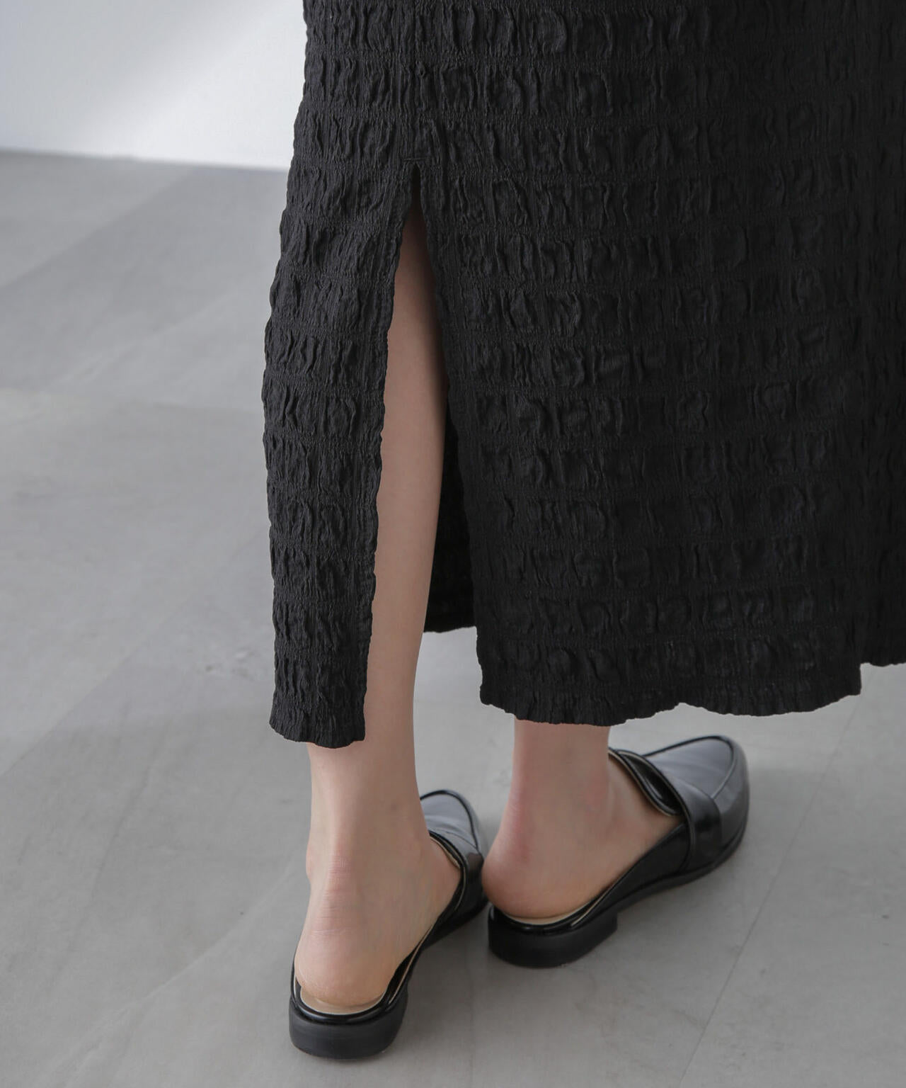 フクレシャーリングタイトスカート(セットアップ可) 6694130312