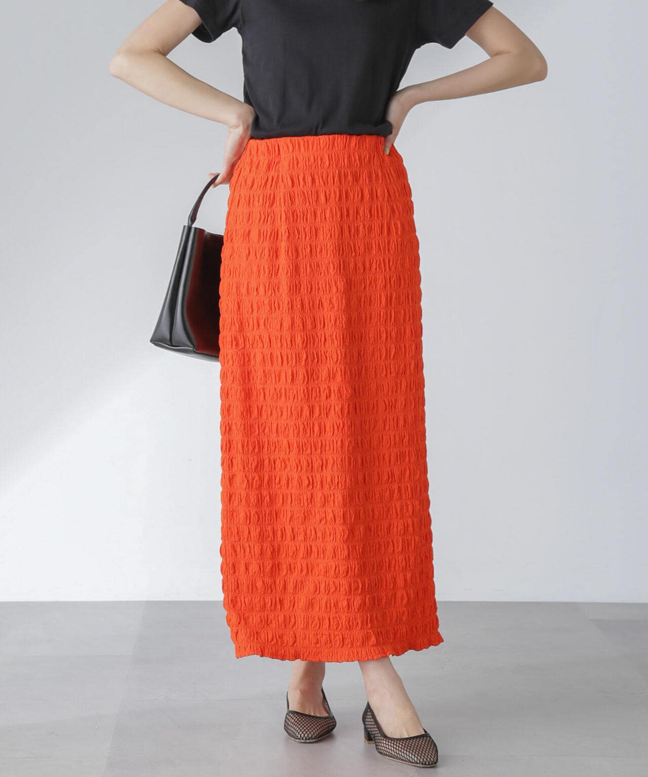 フクレシャーリングタイトスカート(セットアップ可) 6694130312