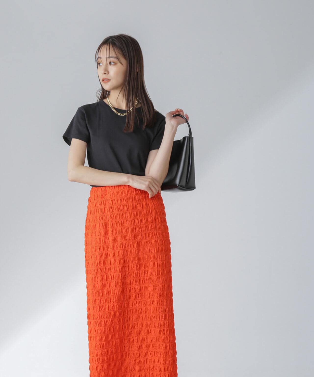 フクレシャーリングタイトスカート(セットアップ可) 6694130312