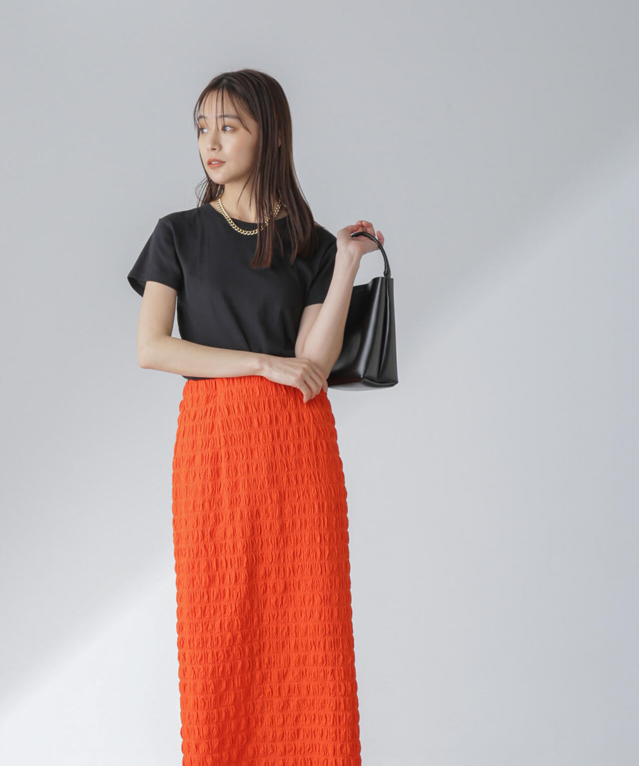 フクレシャーリングタイトスカート(セットアップ可) 6694130312