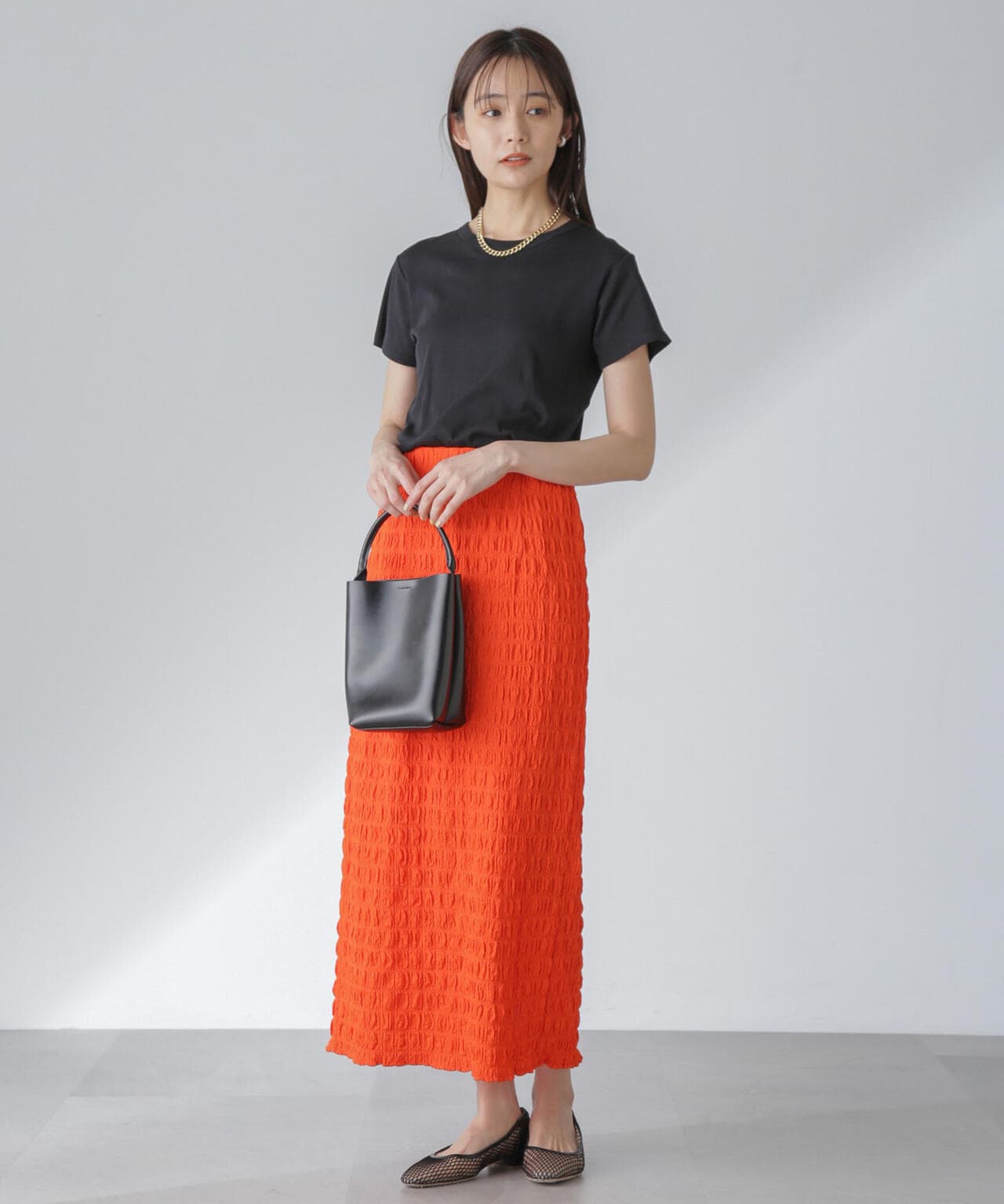 フクレシャーリングタイトスカート(セットアップ可) 6694130312