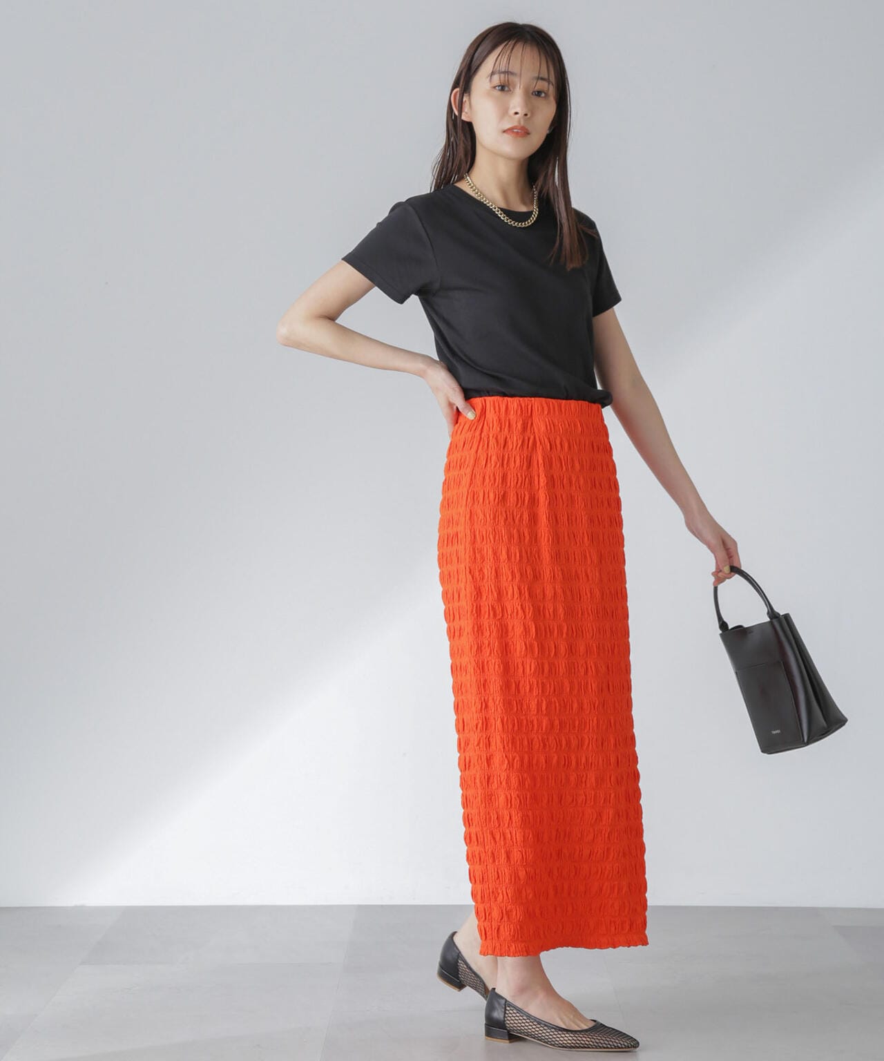 フクレシャーリングタイトスカート(セットアップ可) 6694130312