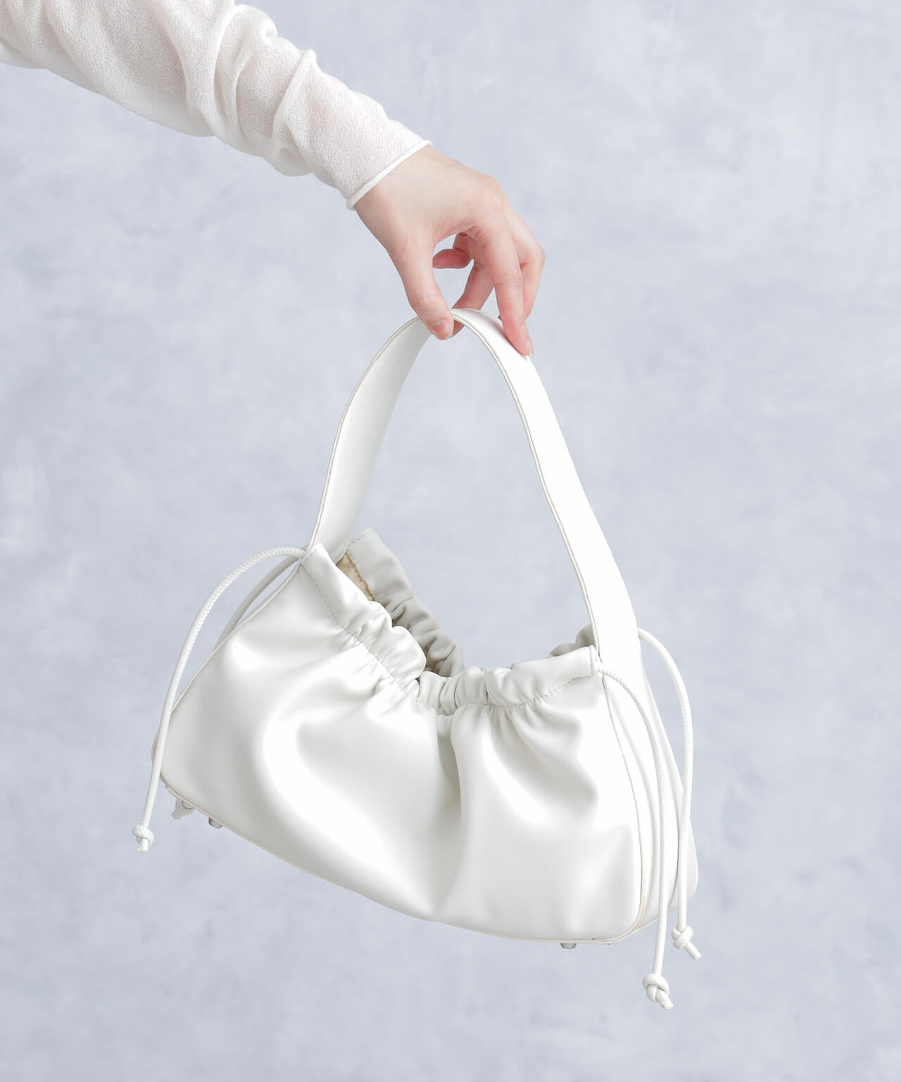 ギャザーハンドルバッグ 6694132300