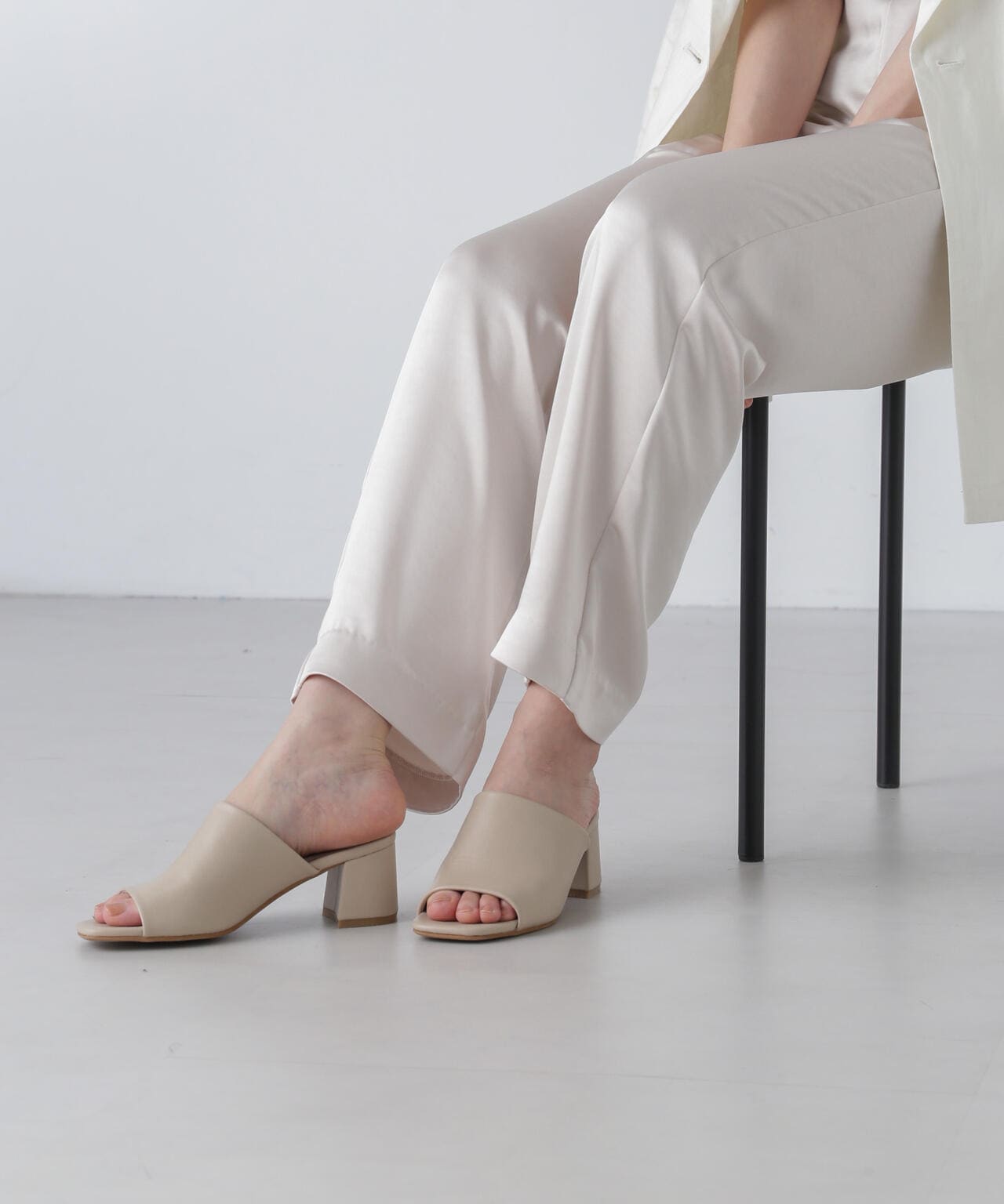 チャンキーヒールサンダル 6694133307