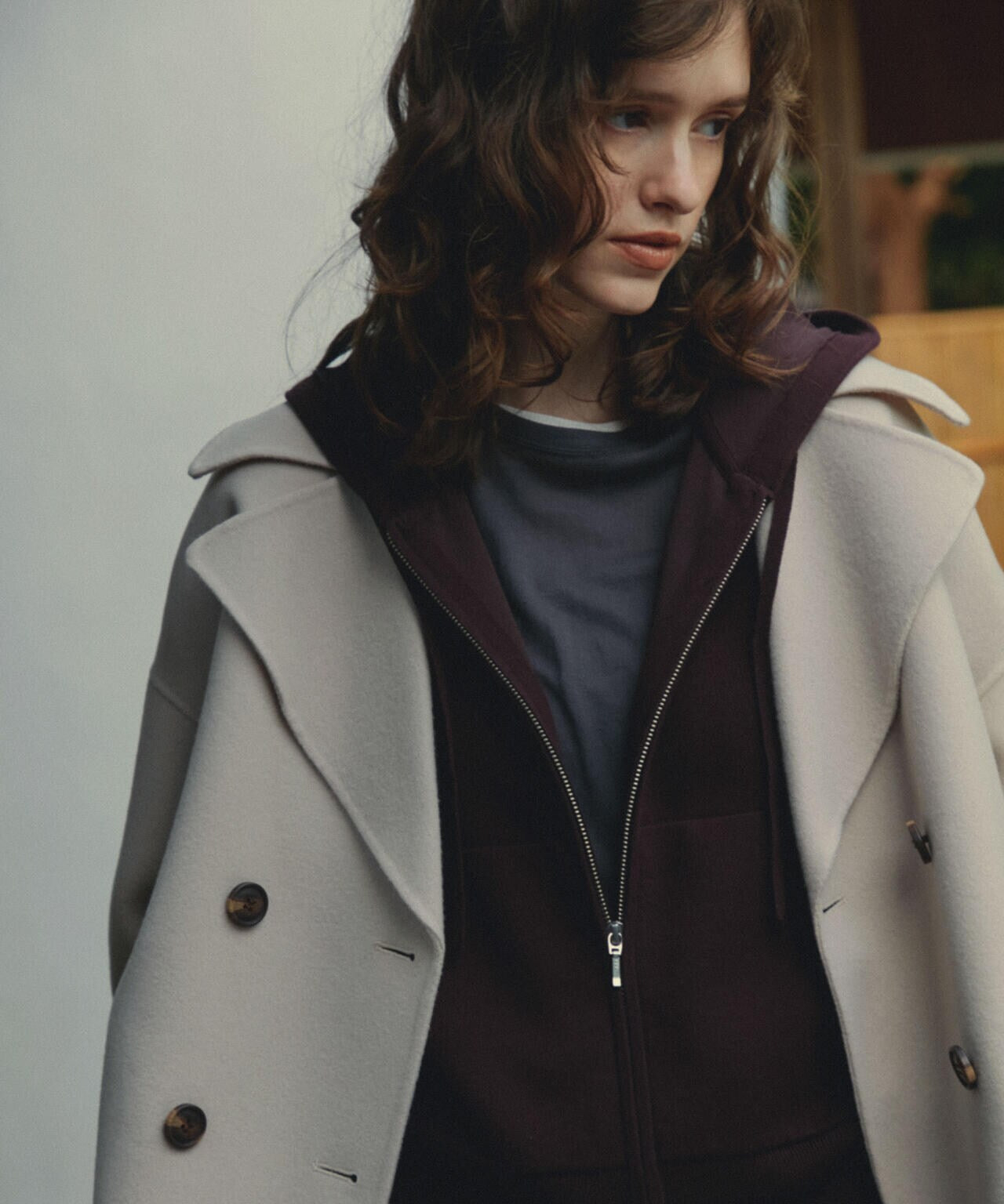 PURE LAMBS リバーミドルコート 6694211300