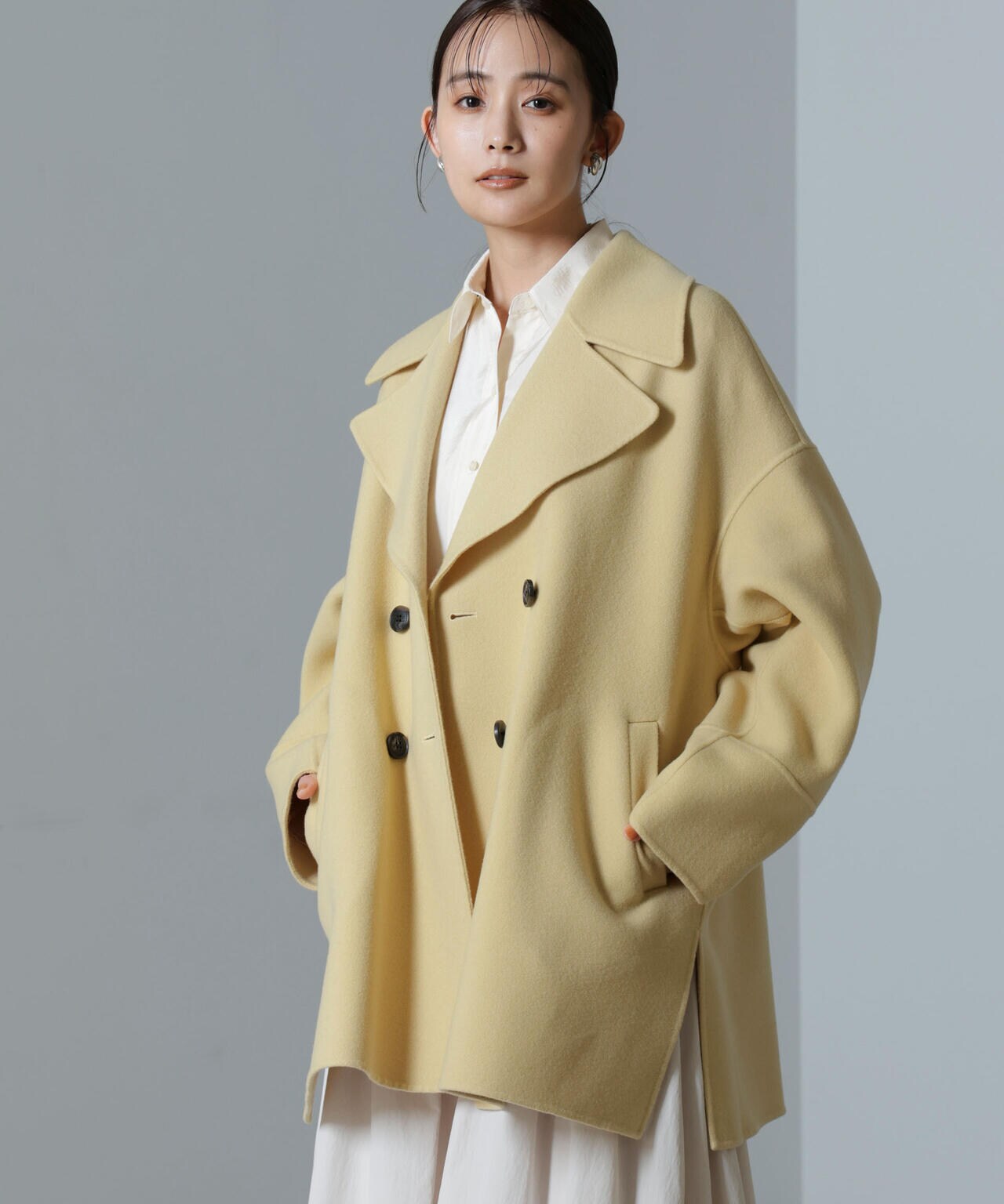 PURE LAMBS リバーミドルコート 6694211300