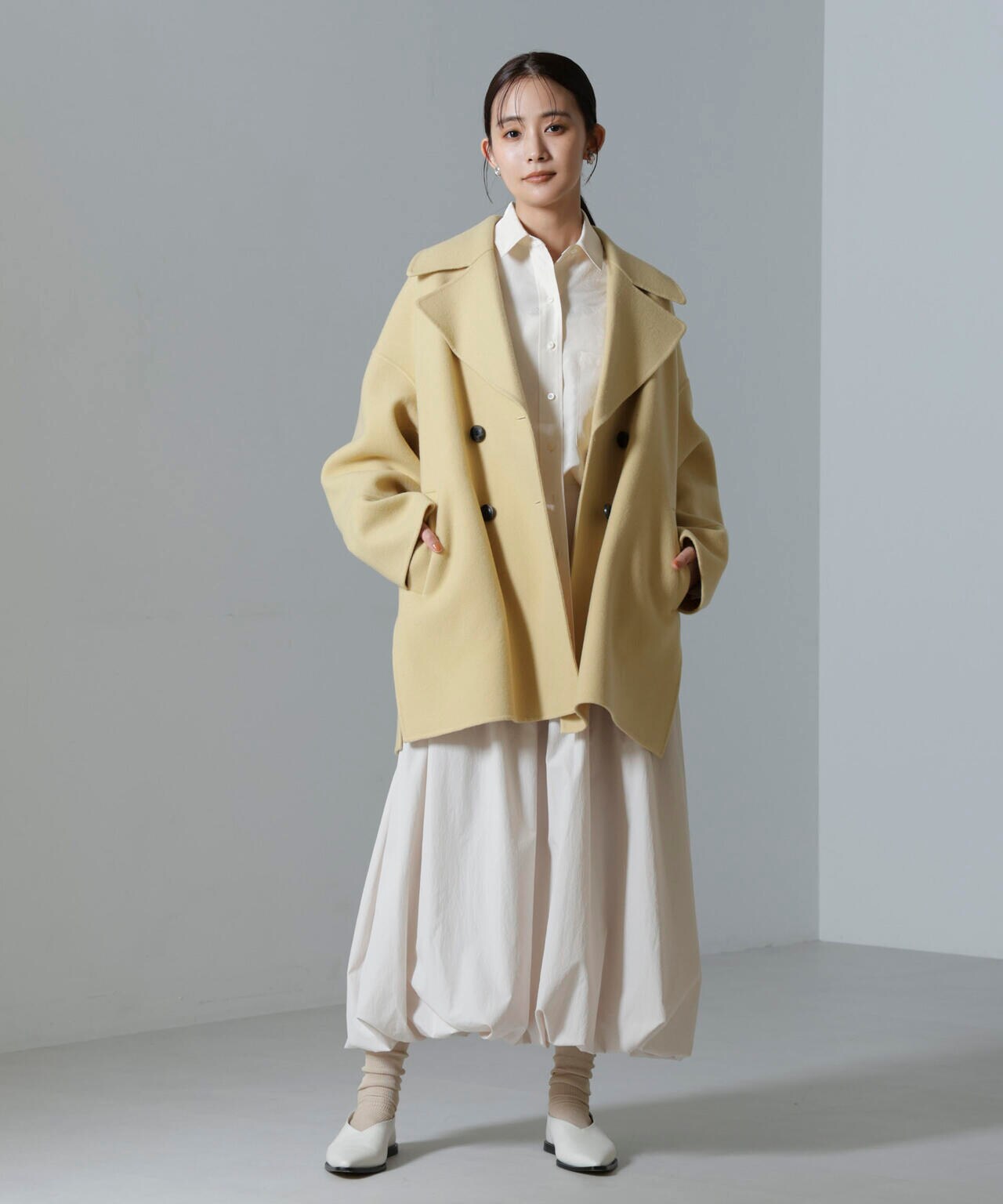 PURE LAMBS リバーミドルコート 6694211300