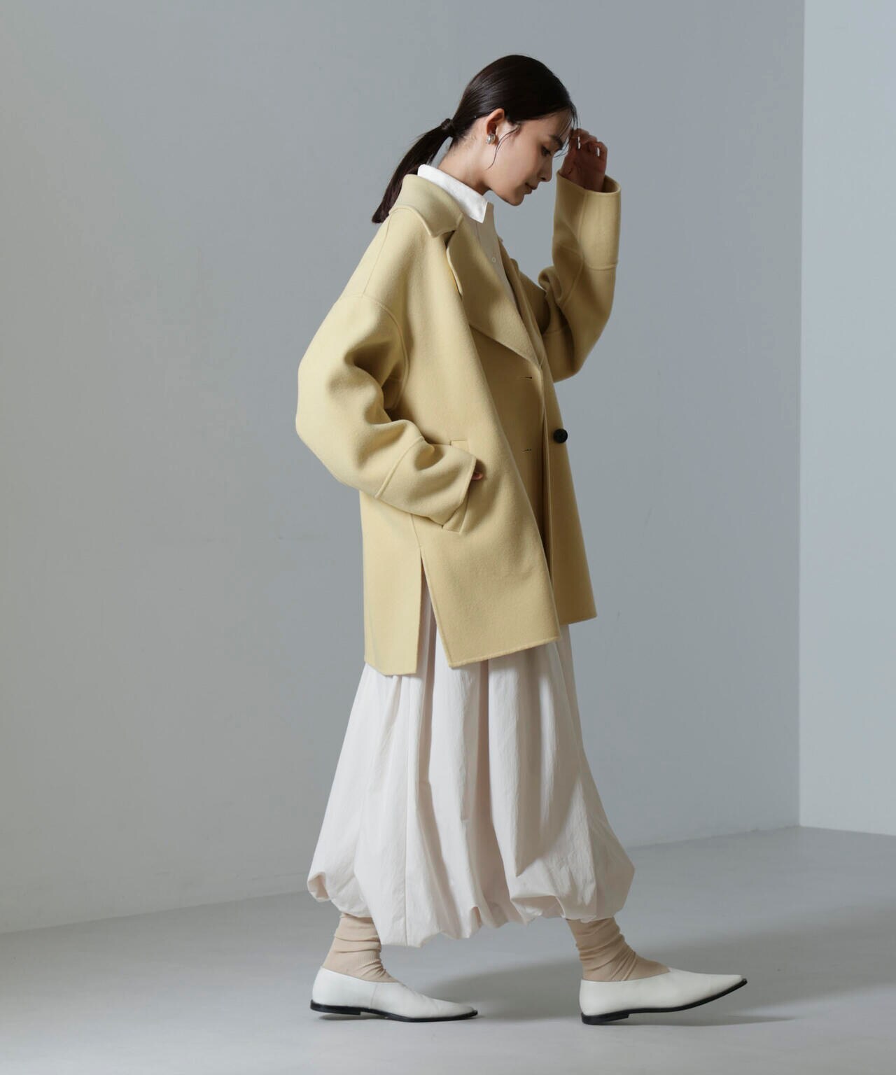 PURE LAMBS リバーミドルコート 6694211300