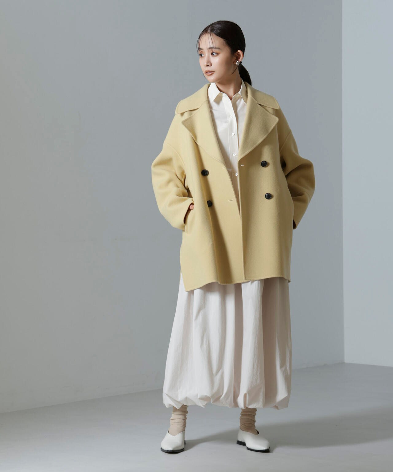 PURE LAMBS リバーミドルコート 6694211300