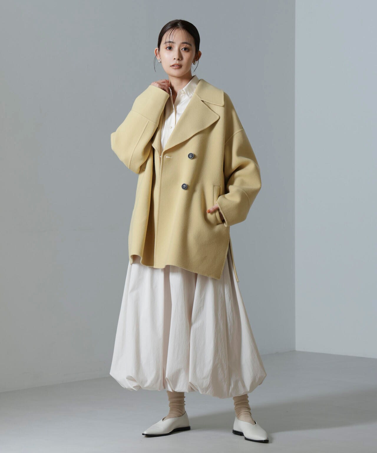 PURE LAMBS リバーミドルコート 6694211300