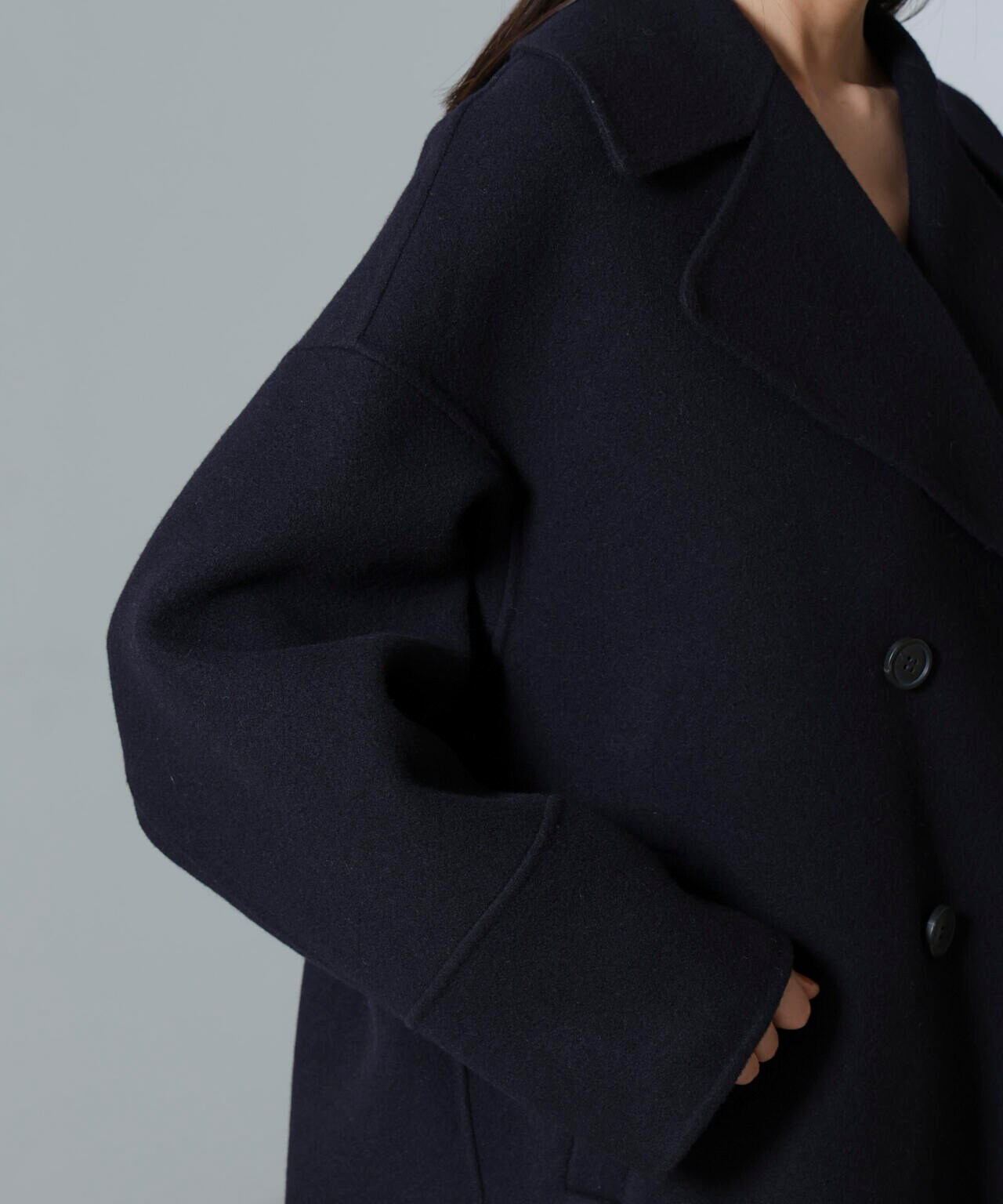 PURE LAMBS リバーミドルコート 6694211300