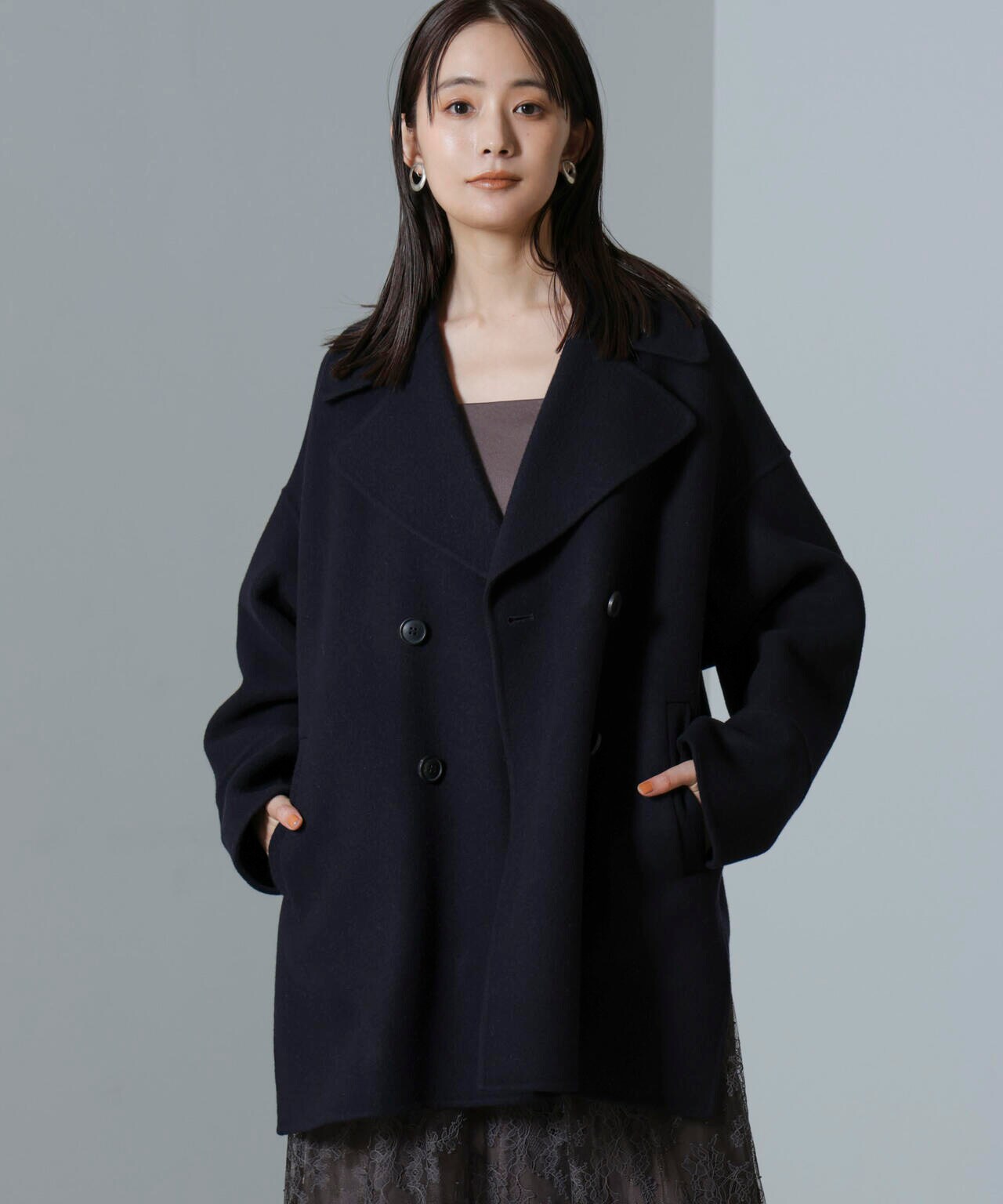 PURE LAMBS リバーミドルコート 6694211300