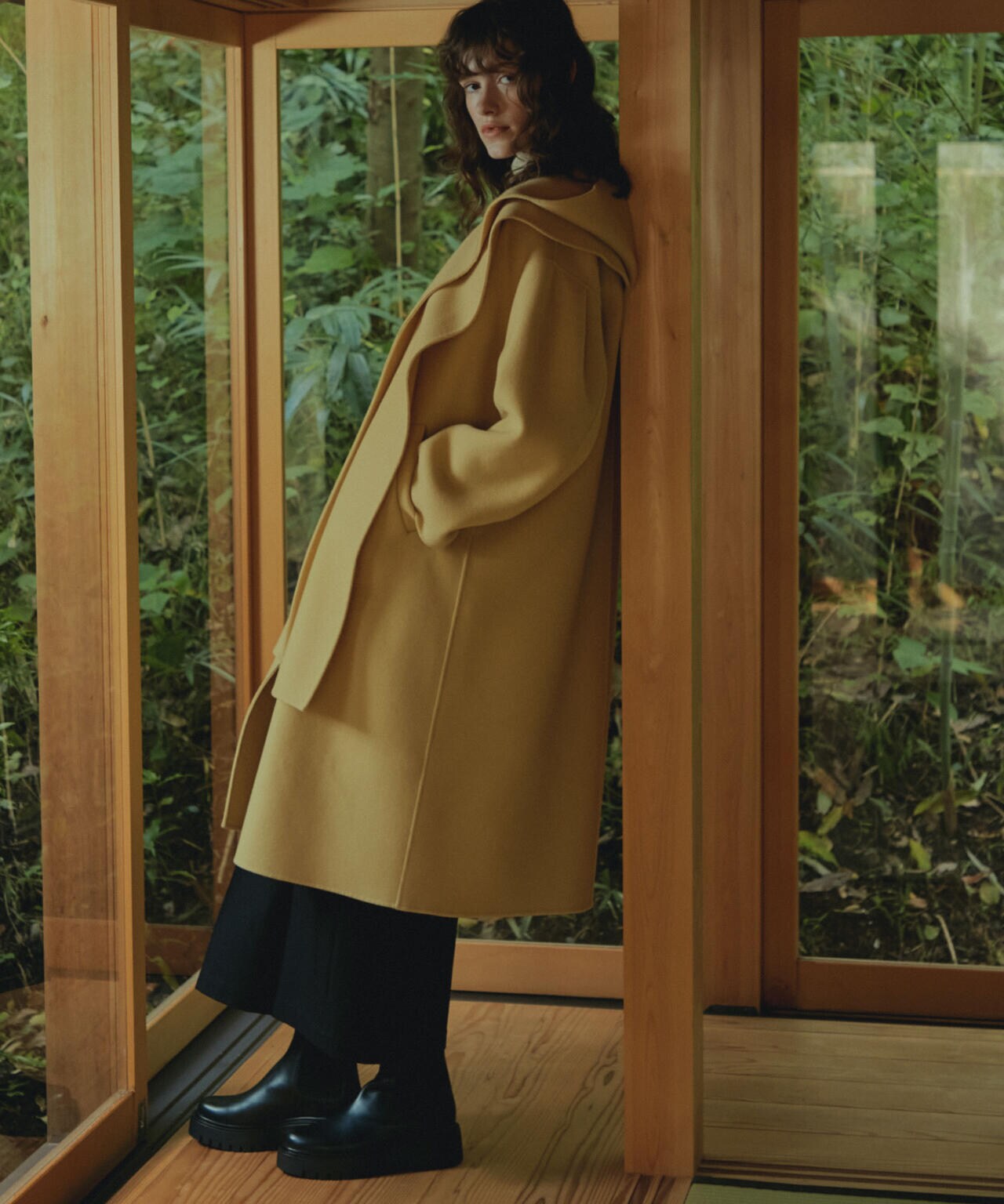 PURE LAMBS リバーロングコート 6694211301