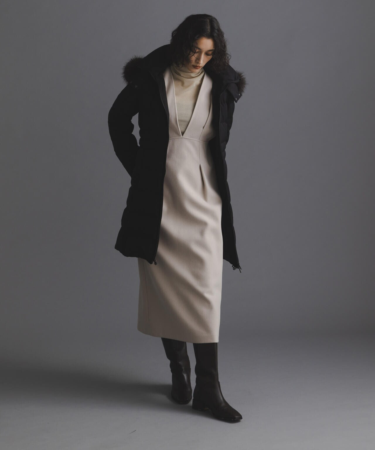 「西川ダウン(R)」サージロングダウン 6694214300