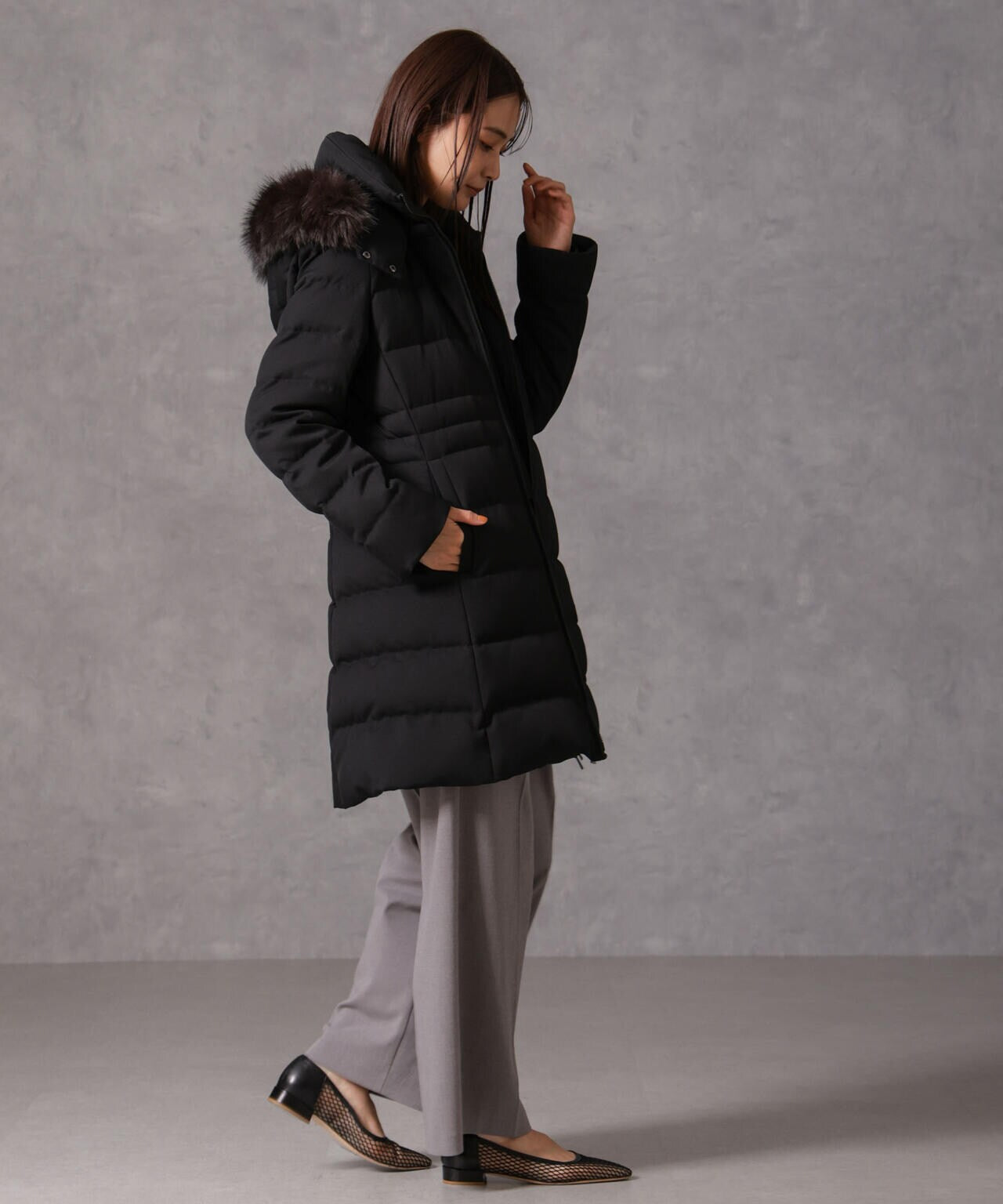 「西川ダウン(R)」サージロングダウン 6694214300