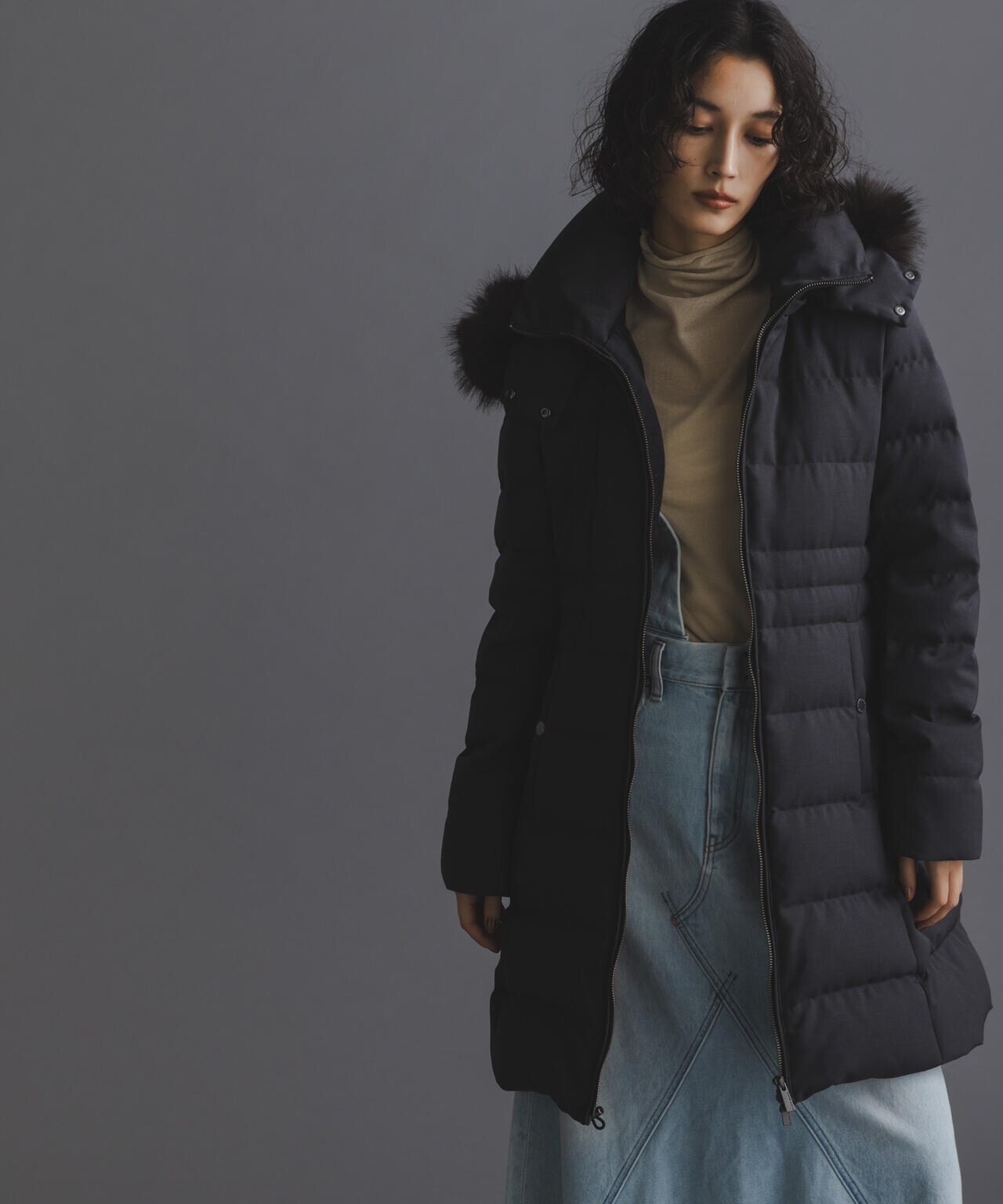 「西川ダウン(R)」サージロングダウン 6694214300