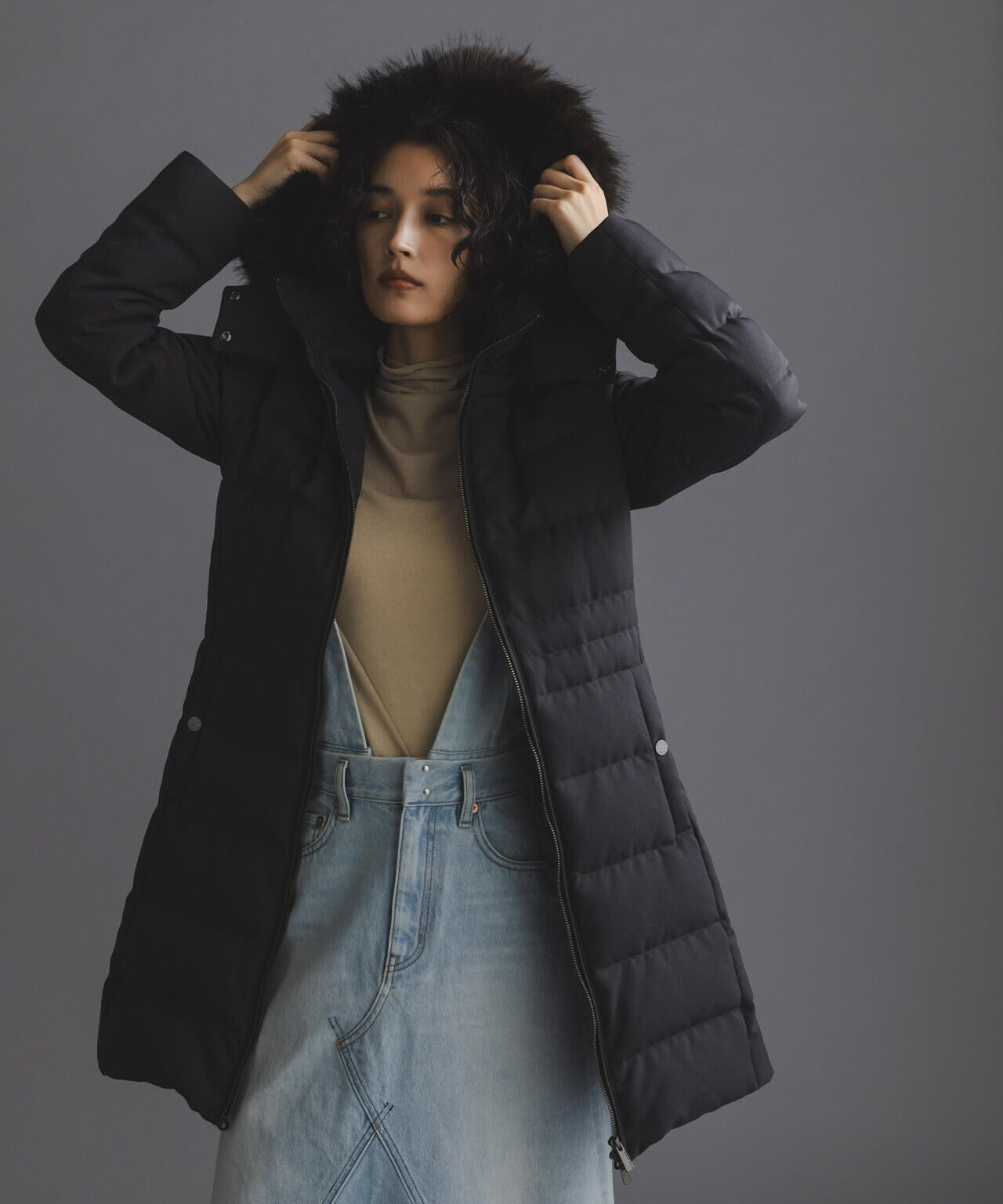 「西川ダウン(R)」サージロングダウン 6694214300