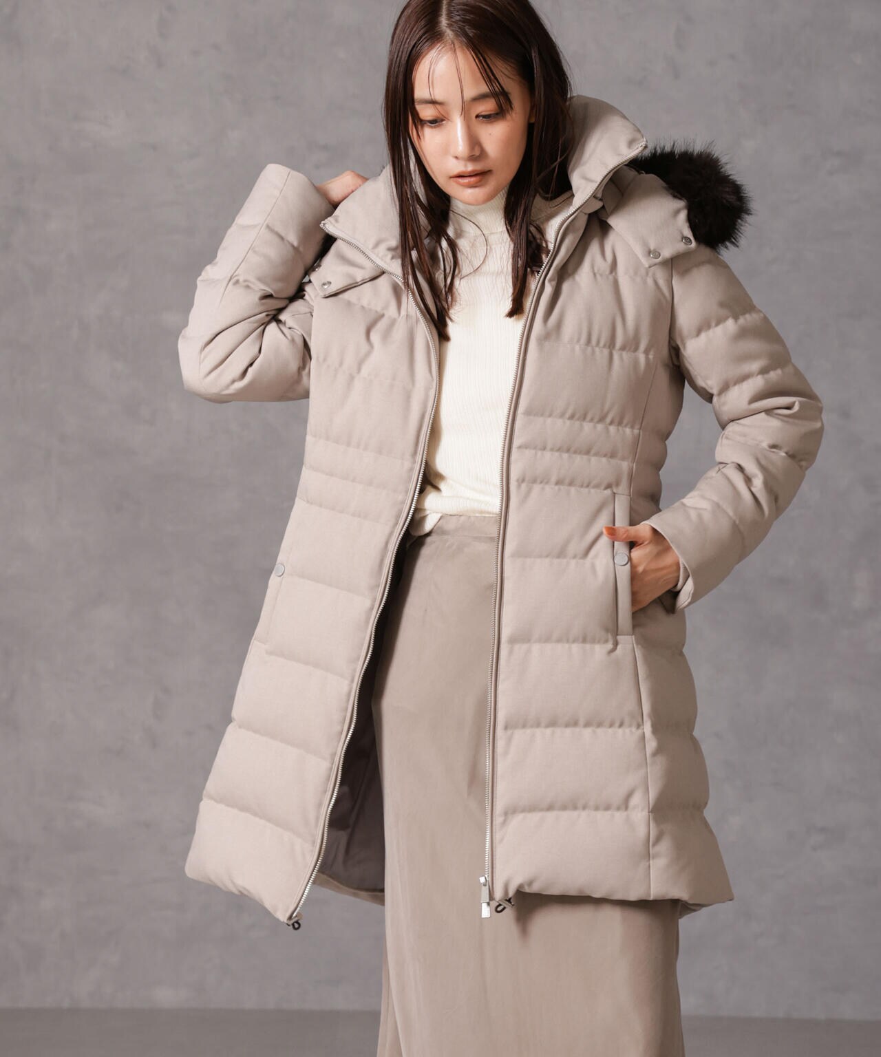 「西川ダウン(R)」サージロングダウン 6694214300