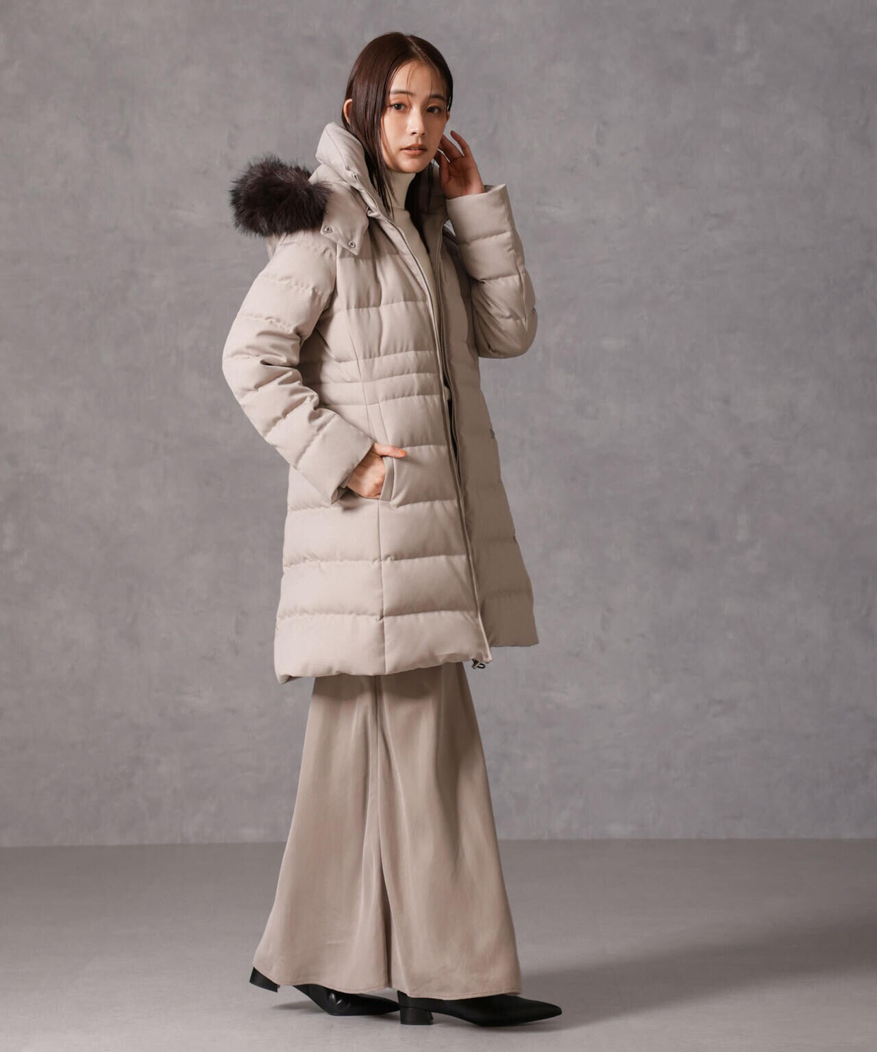 「西川ダウン(R)」サージロングダウン 6694214300