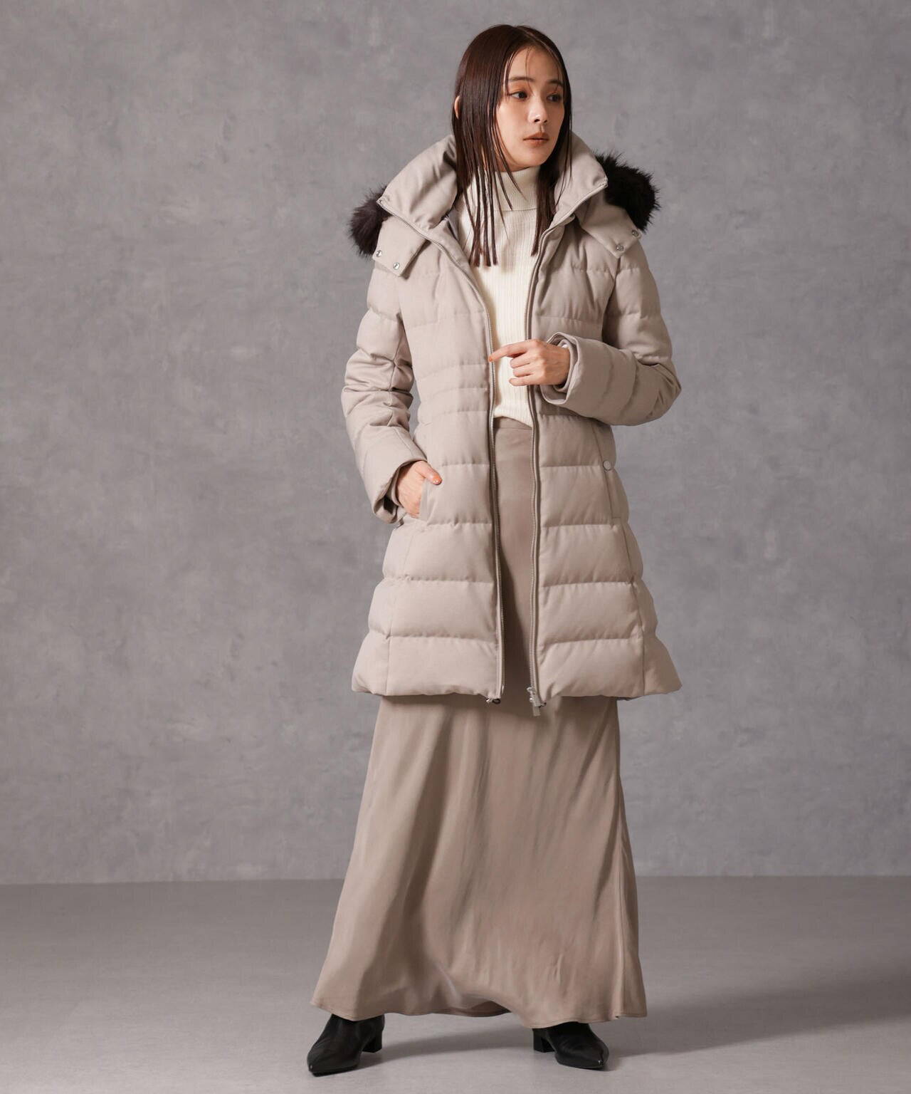 「西川ダウン(R)」サージロングダウン 6694214300