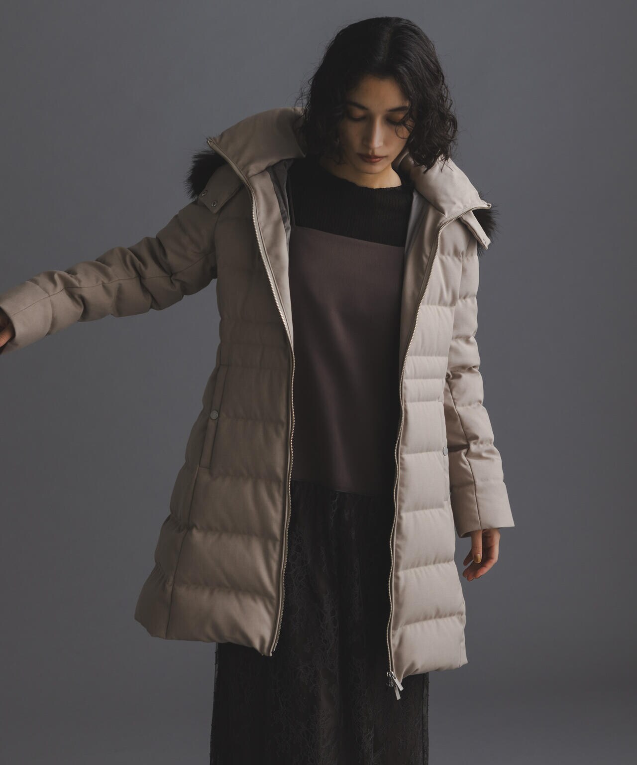 「西川ダウン(R)」サージロングダウン 6694214300