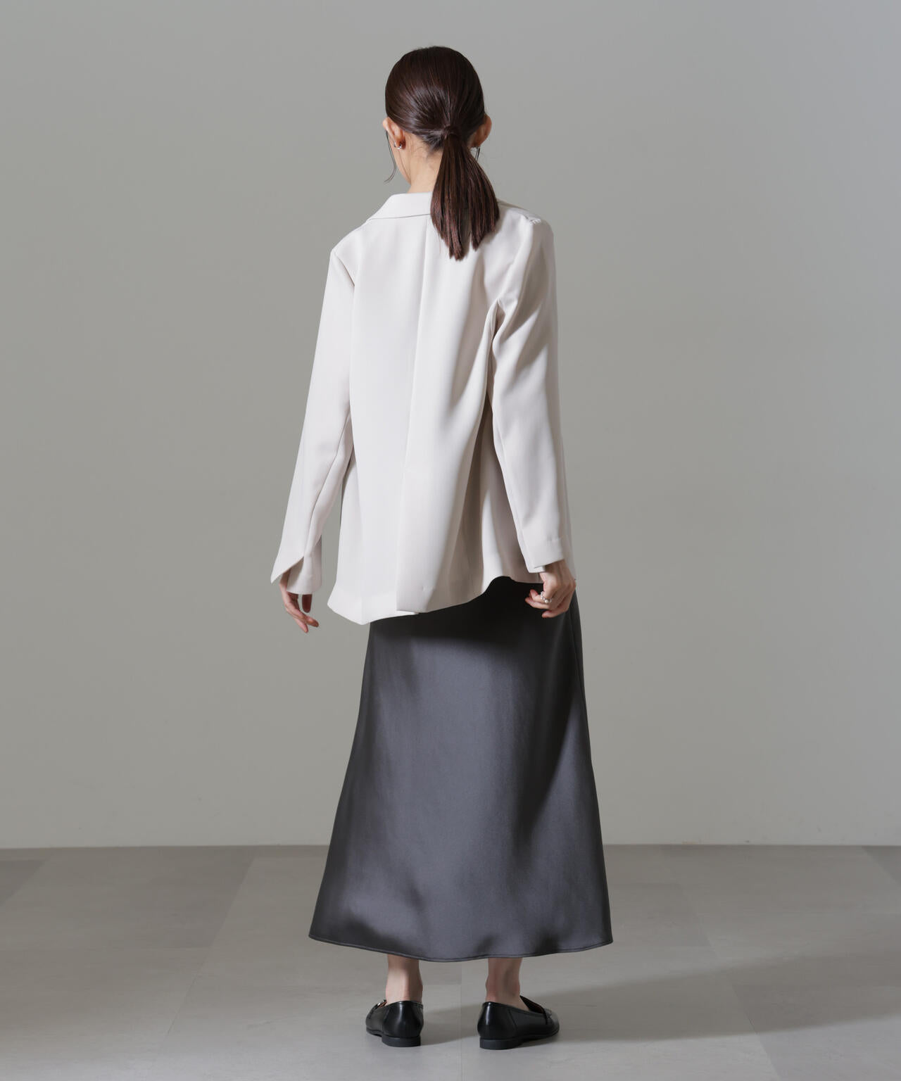 イージーケアダブルクロス ダブルテーラードジャケット(セットアップ可) 6694216301