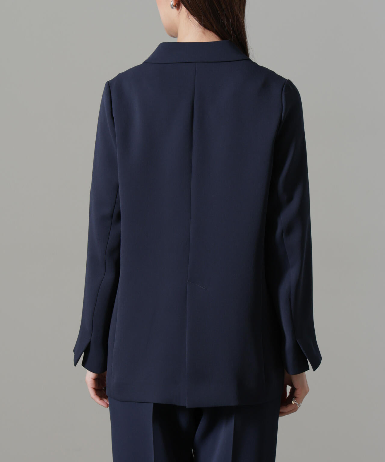 イージーケアダブルクロス ダブルテーラードジャケット(セットアップ可) 6694216301